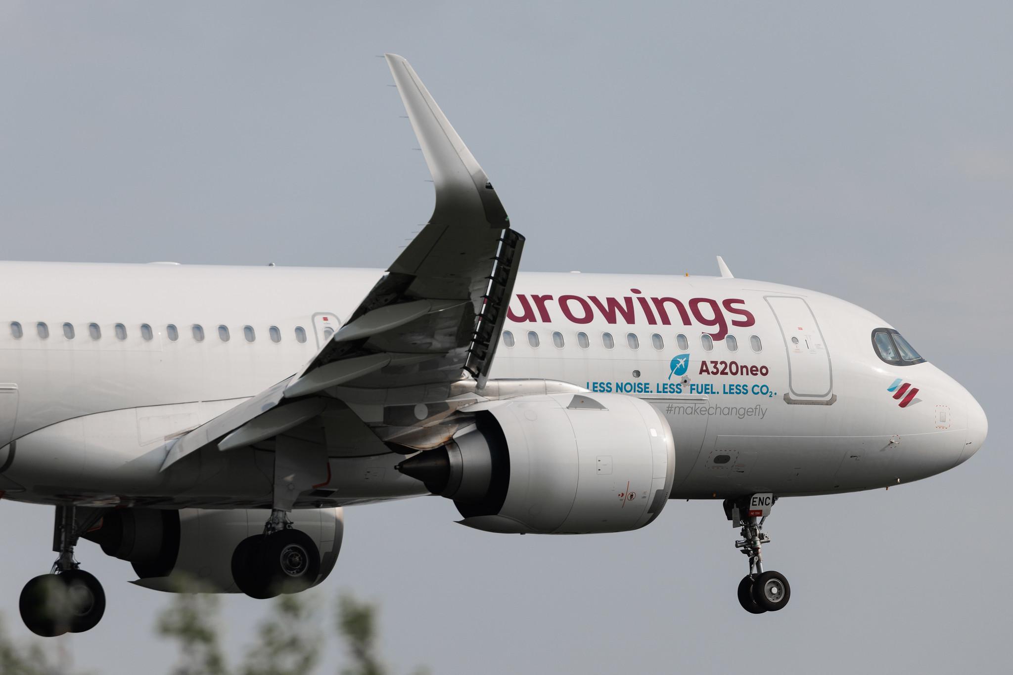 Hamburg Airport: Eurowings (EW / EWG) | Airbus A320-251N A20N | D-AENC | MSN 10826