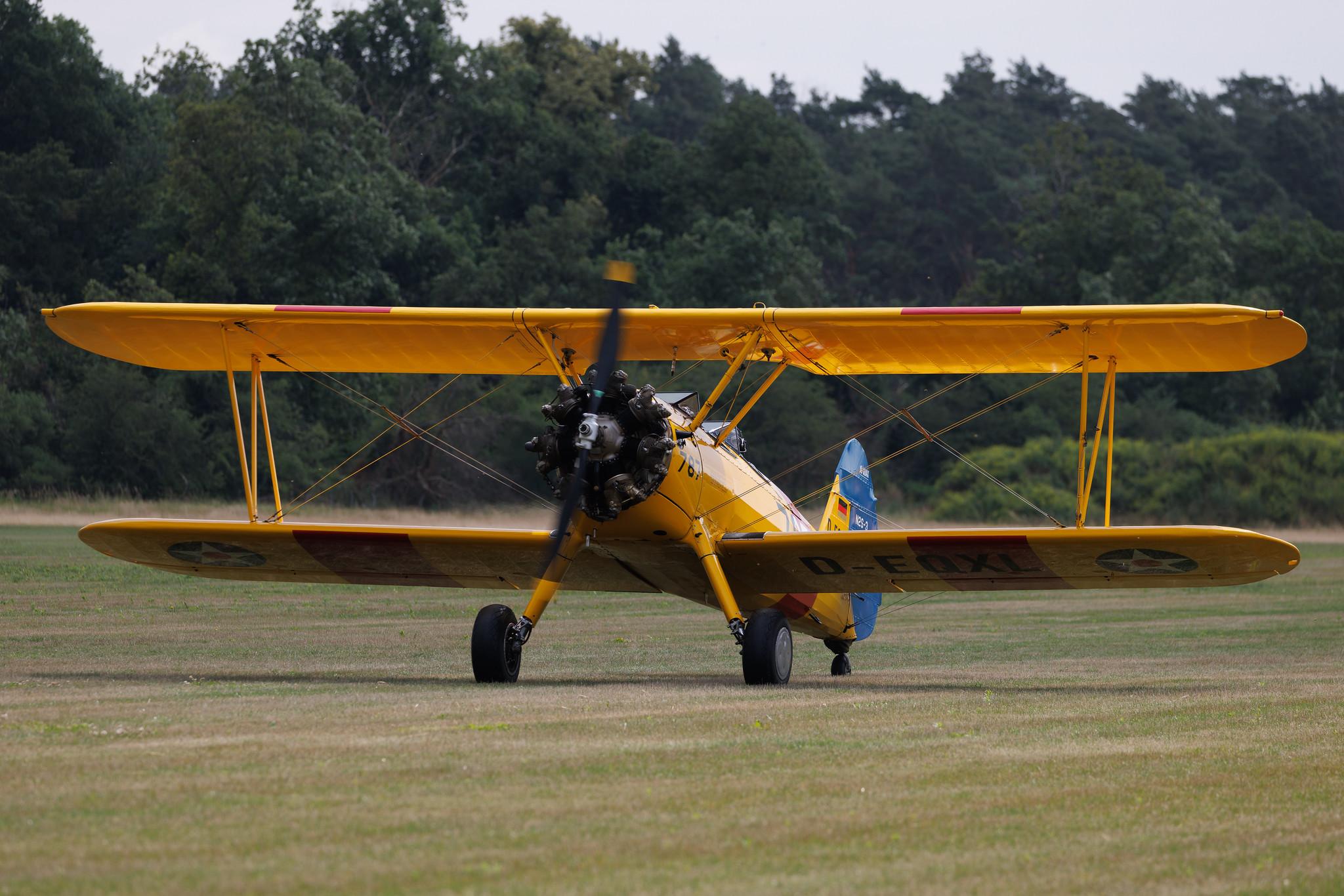 Flugplatz Bienenfarm: Private owner | Boeing N2S-3 Stearman | D-EQXL | MSN 75-658