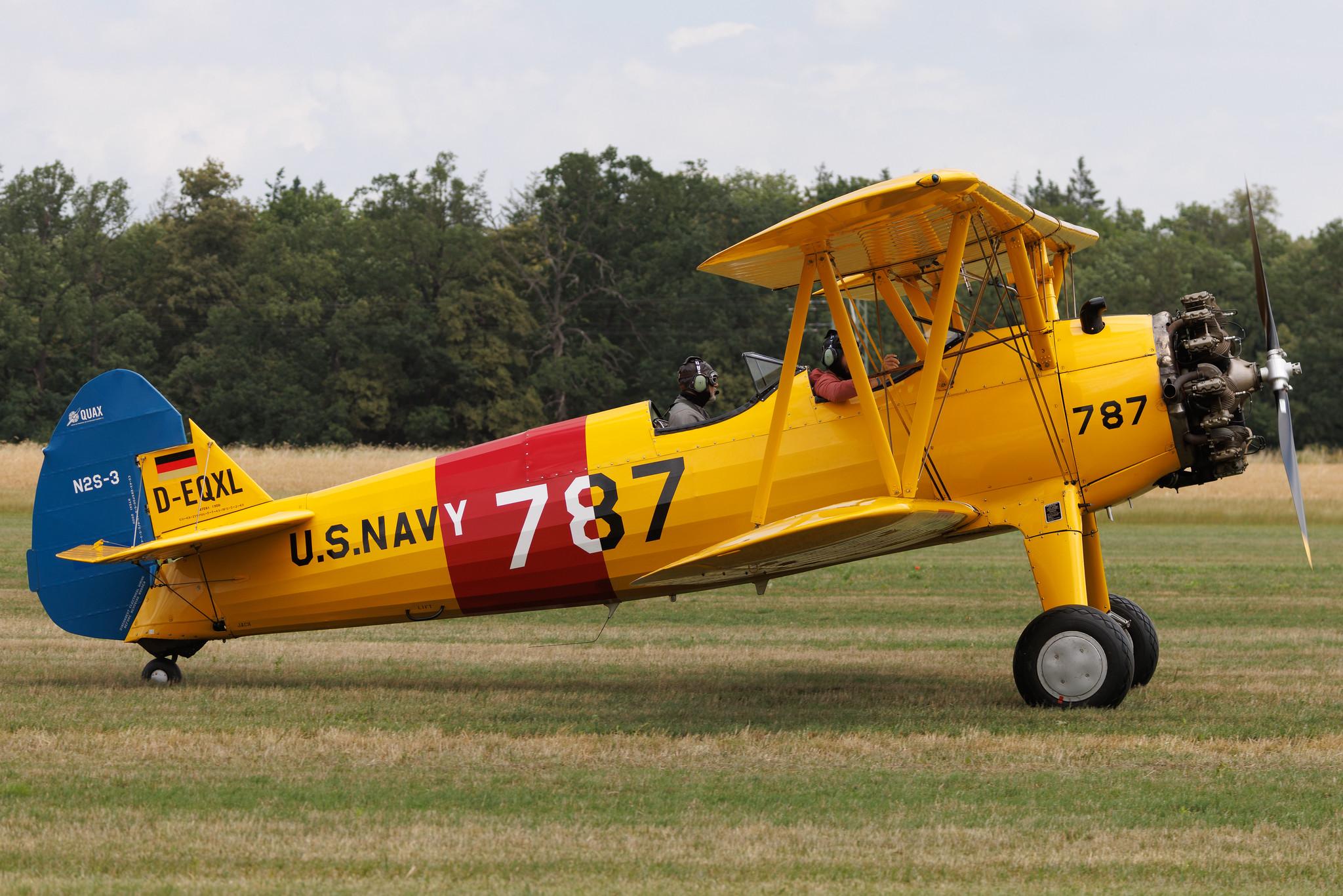 Flugplatz Bienenfarm: Private owner | Boeing N2S-3 Stearman | D-EQXL | MSN 75-658