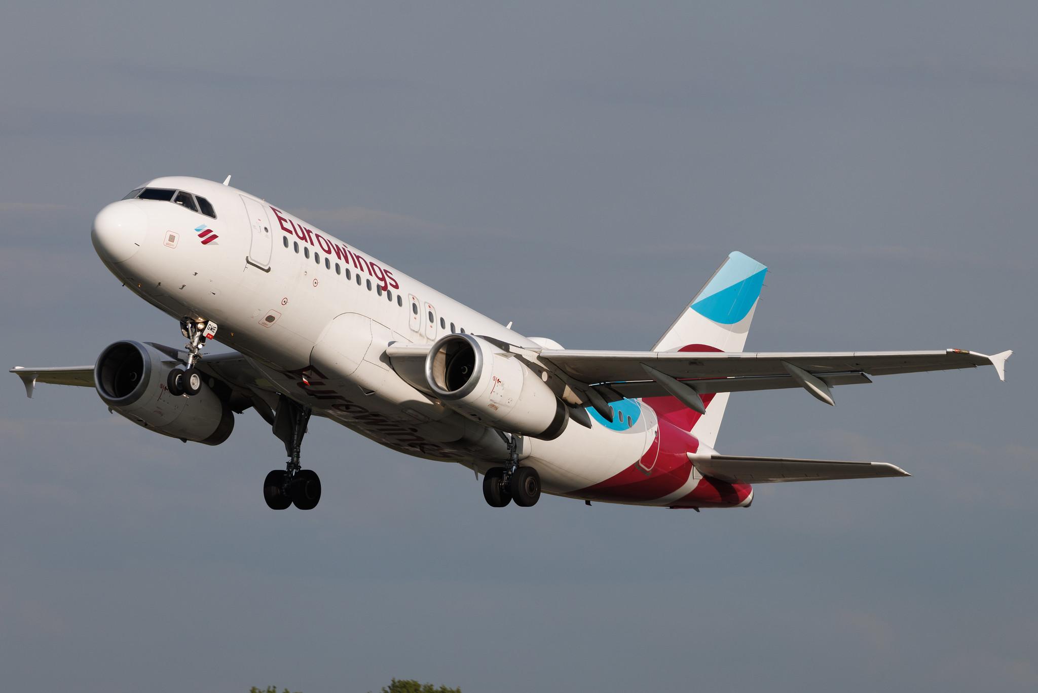 Hamburg Airport: Eurowings (EW / EWG) | Airbus A319-132 A319 | D-AGWE | MSN 3128