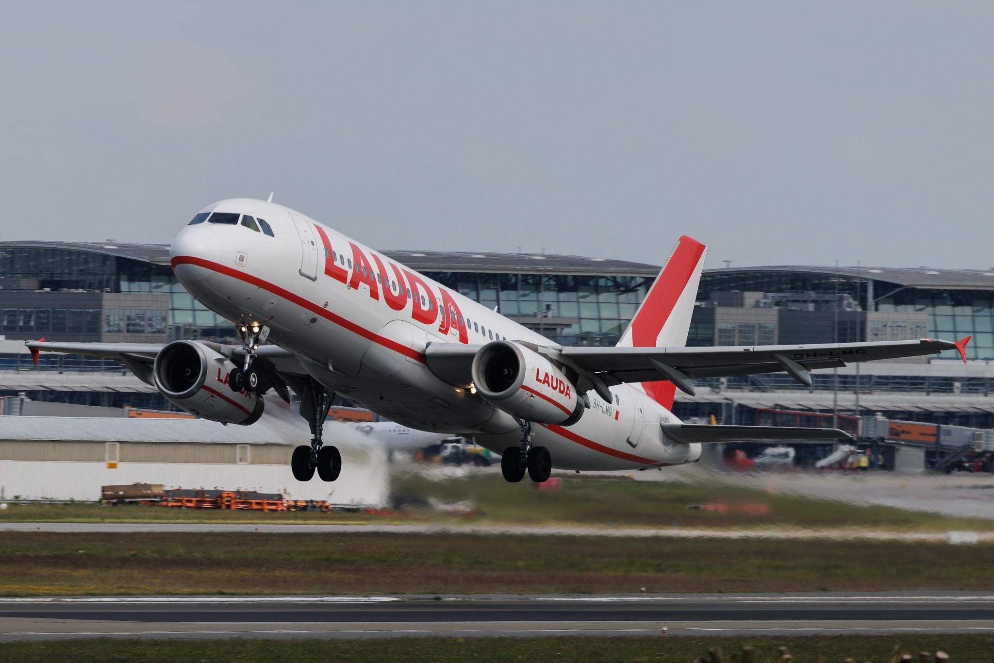 Hamburg Airport: Lauda Europe (LW / LDA) | Airbus A320-232 A320 | 9H-LMG | MSN 04603