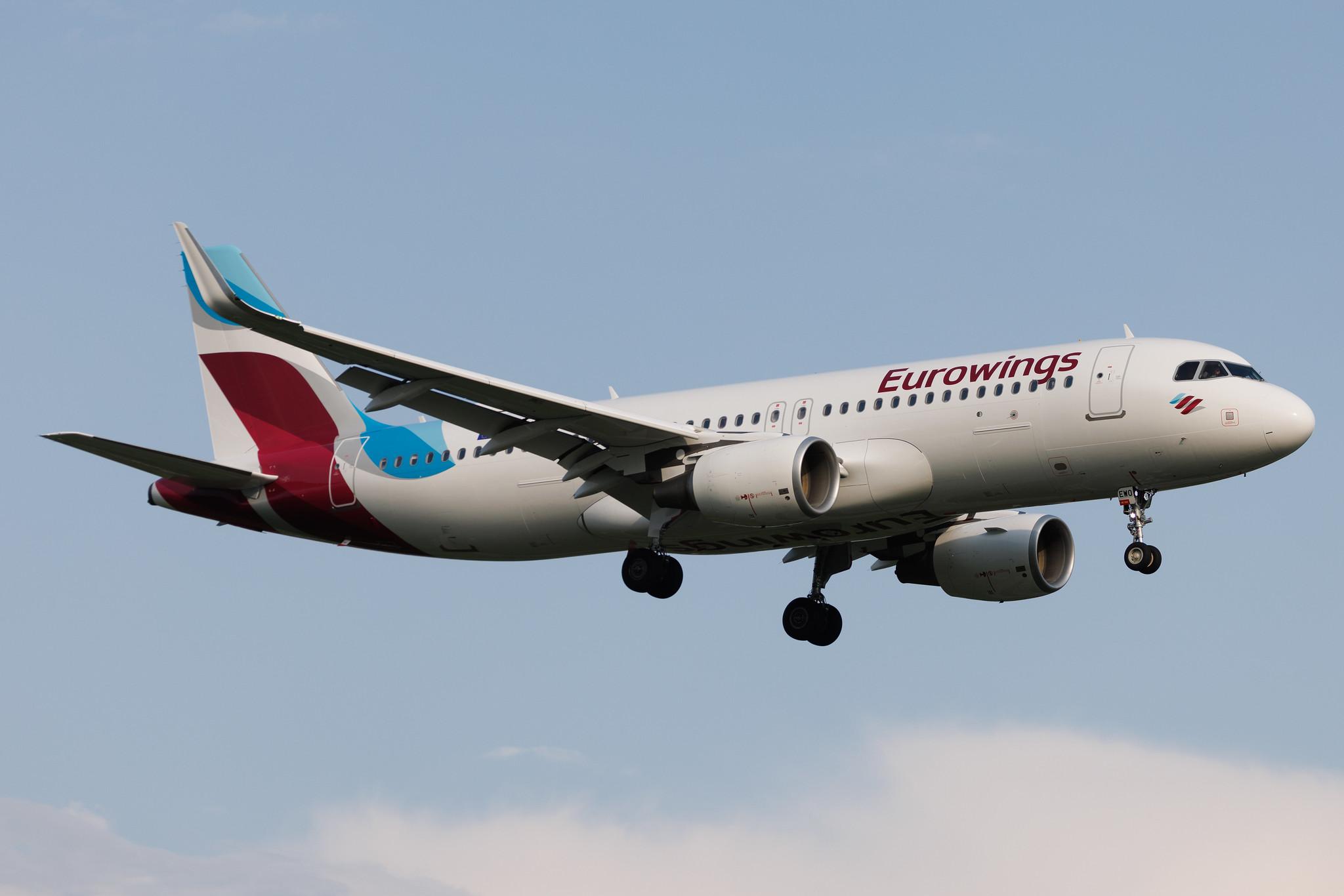 Hamburg Airport: Eurowings (EW / EWG) | Airbus A320-214 A320 | D-AEWO | MSN 7394