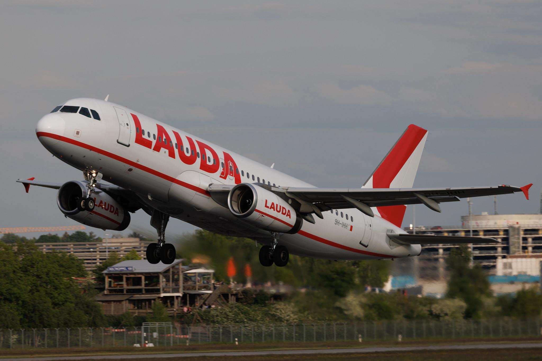 Hamburg Airport: Lauda Europe (LW / LDA) | Airbus A320-232 A320 | 9H-IHH | MSN 02502