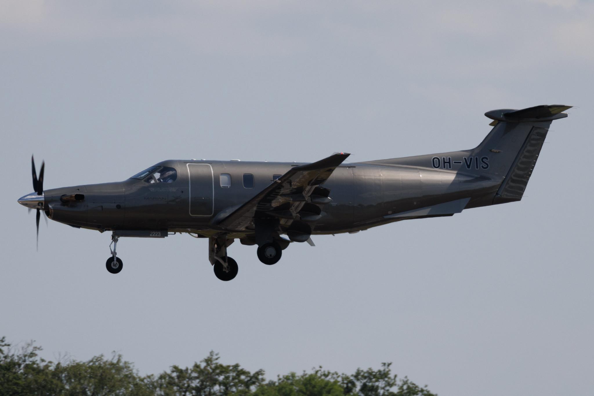 Luxembourg Findel Airport: Private owner | Pilatus PC-12 NGX PC12 | OH-VIS | MSN 2223