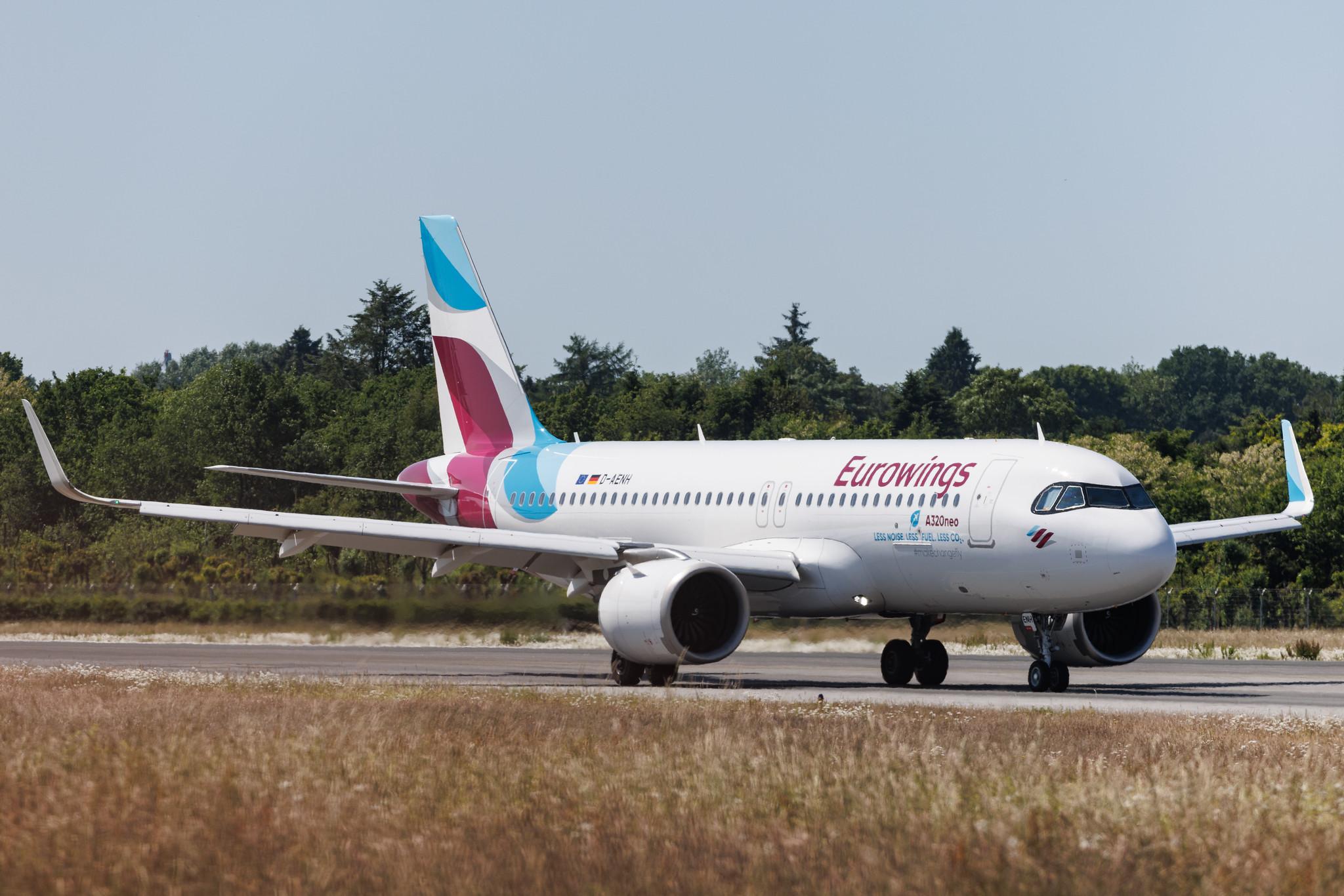 Hamburg Airport: Eurowings (EW / EWG) | Airbus A320-251N A20N | D-AENH | MSN 11125