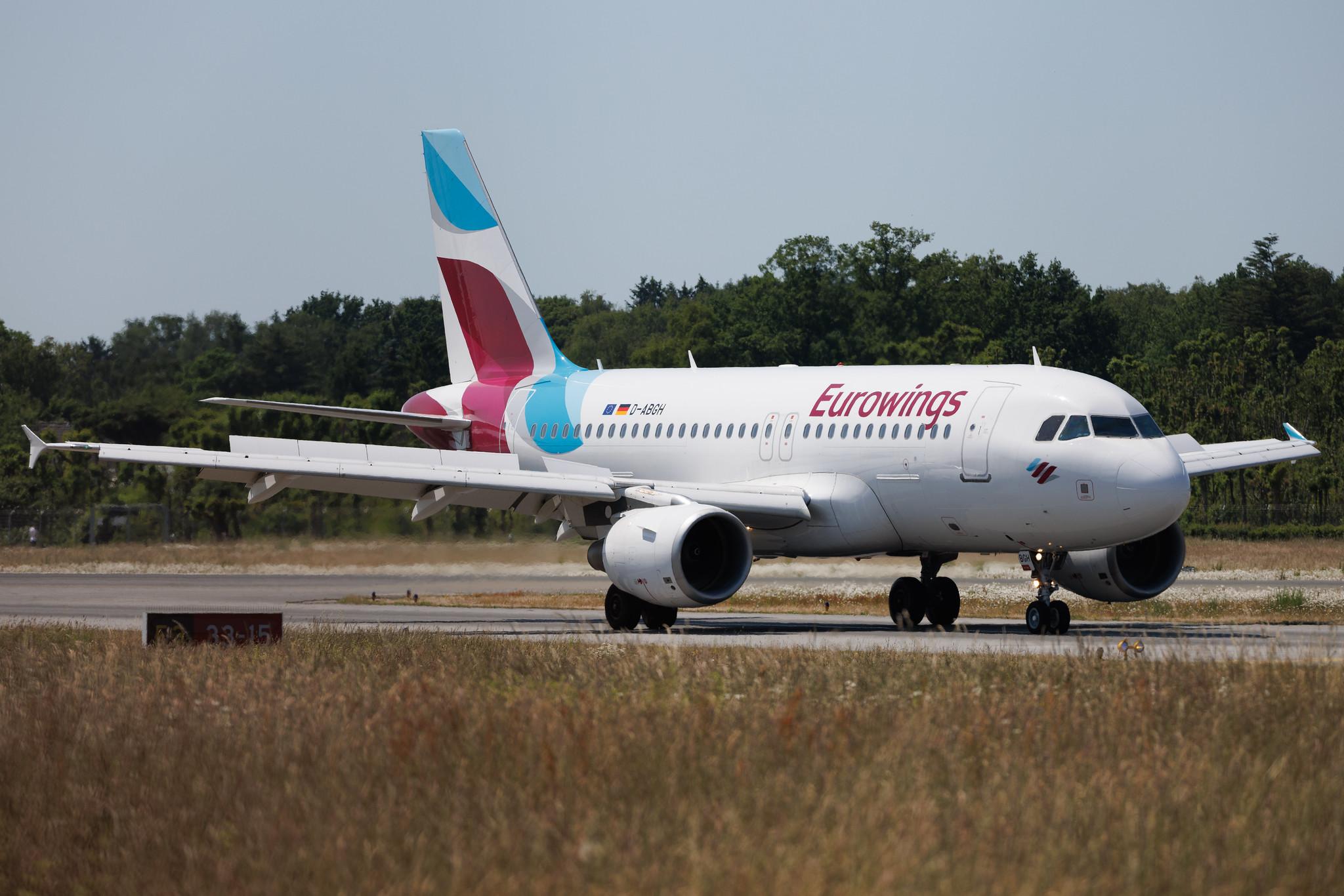 Hamburg Airport: Eurowings (EW / EWG) | Airbus A319-112 A319 | D-ABGH | MSN 3245