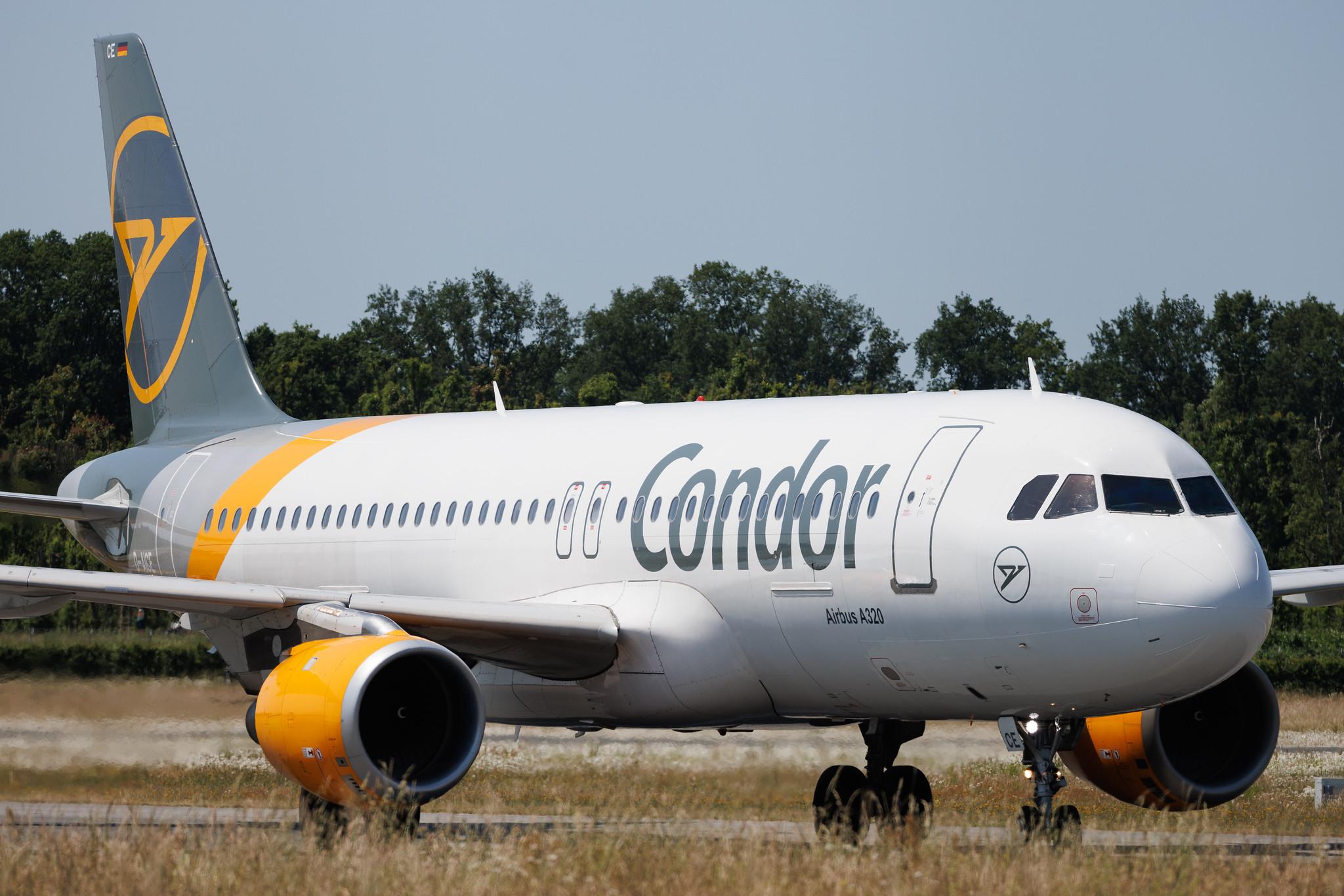 Hamburg Airport: Condor (DE / CFG) | Airbus A320-212 A320 | D-AICE | MSN 0894