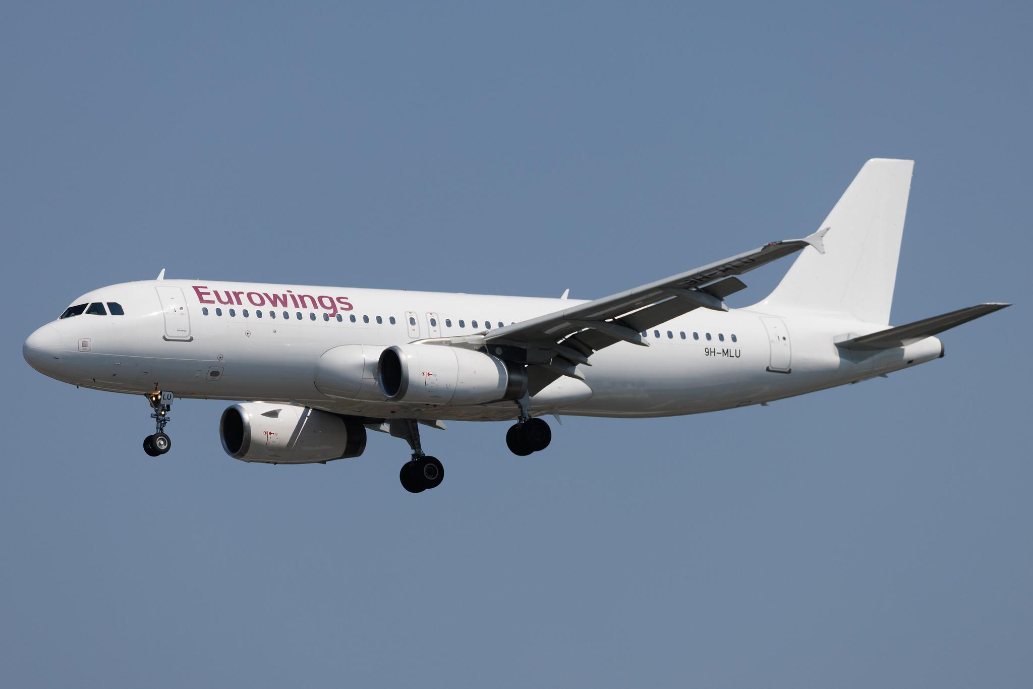 Hamburg Airport: Eurowings (EW / EWG) | Operator: Avion Express Malta | Airbus A320-232 A320 | 9H-MLU | MSN 04621