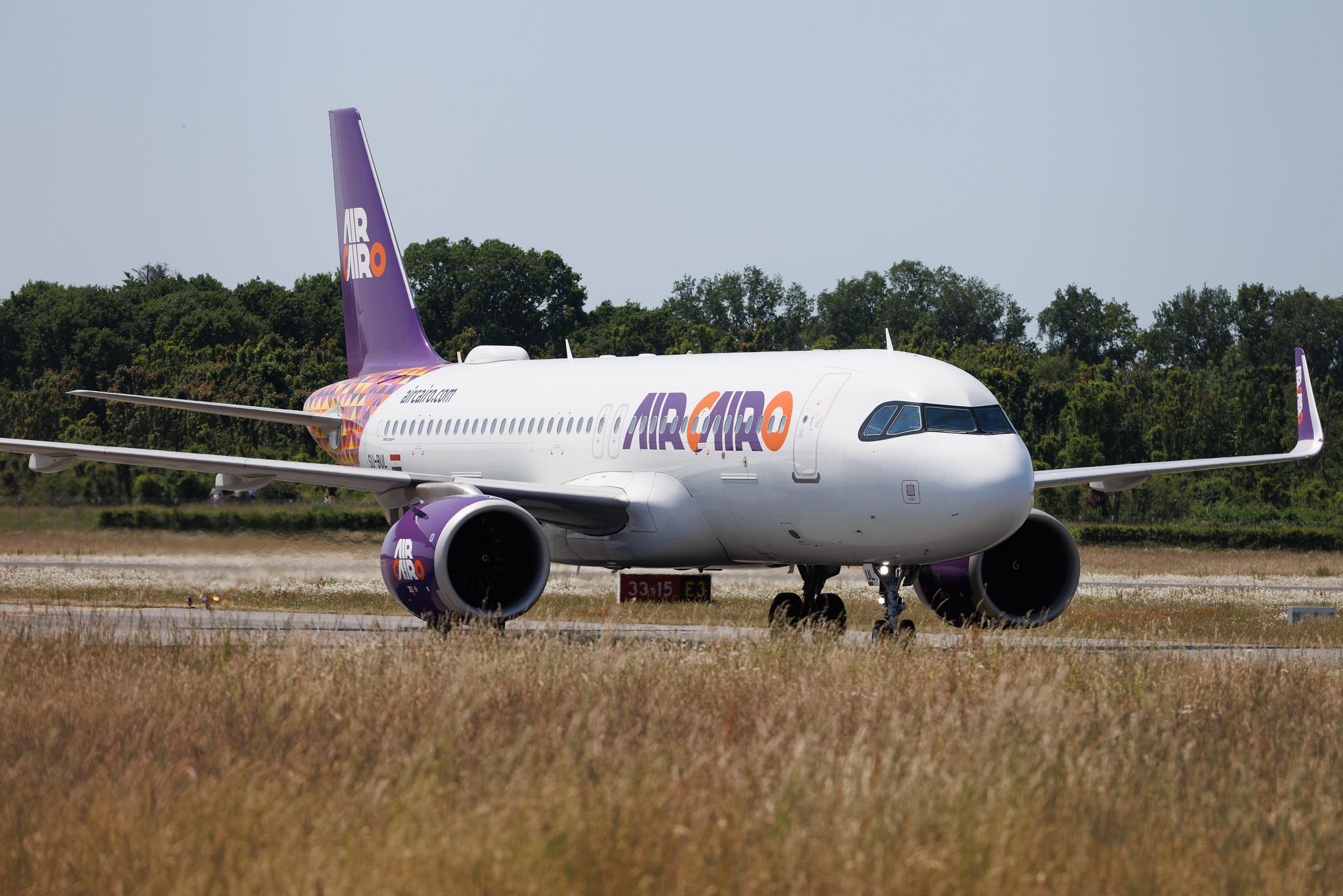 Hamburg Airport: Air Cairo (SM / MSC) | Airbus A320-251N A20N | SU-BUL | MSN 08970