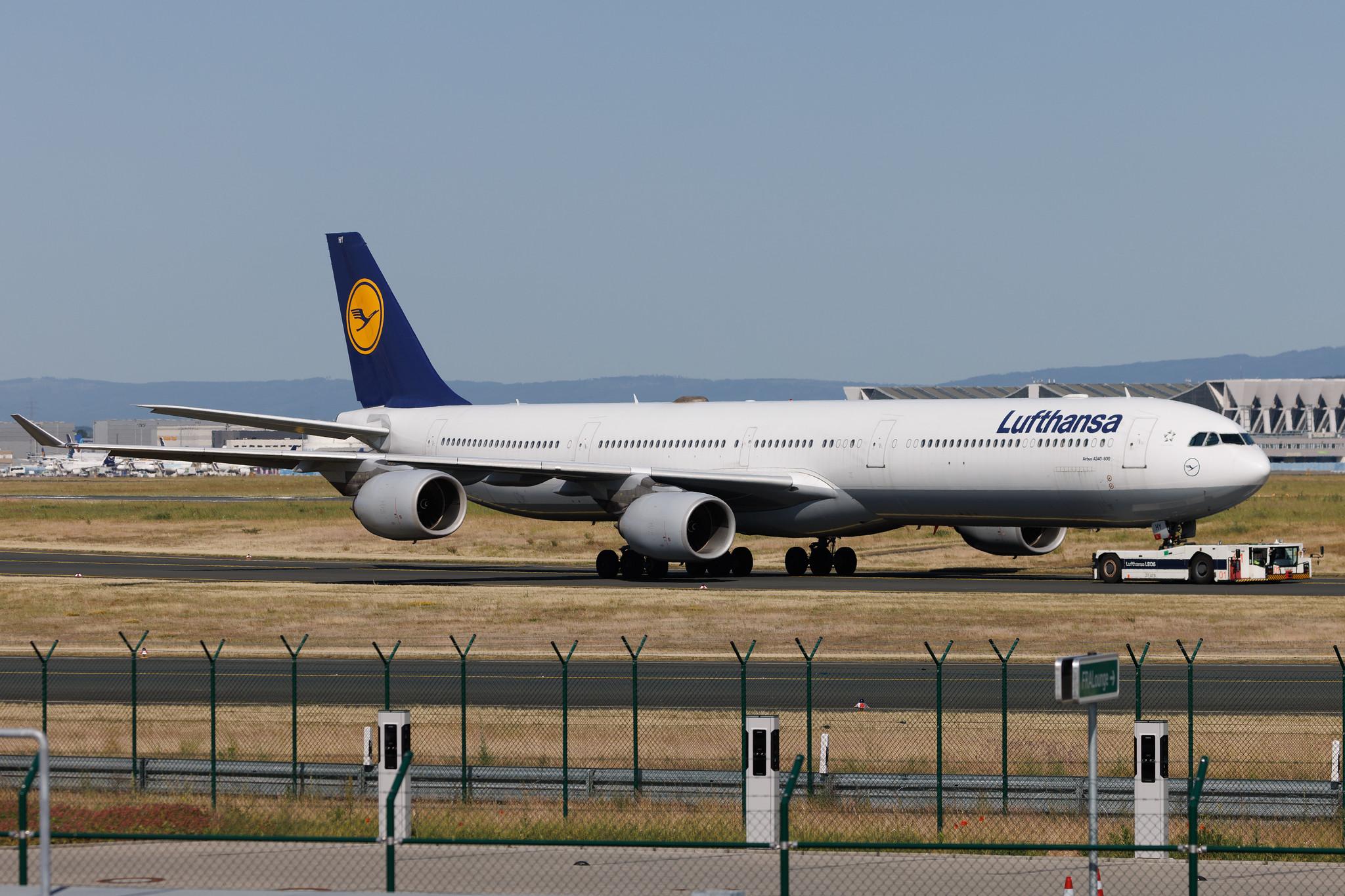 Frankfurt Airport: Lufthansa (LH / DLH) | Airbus A340-642 A346 | D-AIHY | MSN 0987