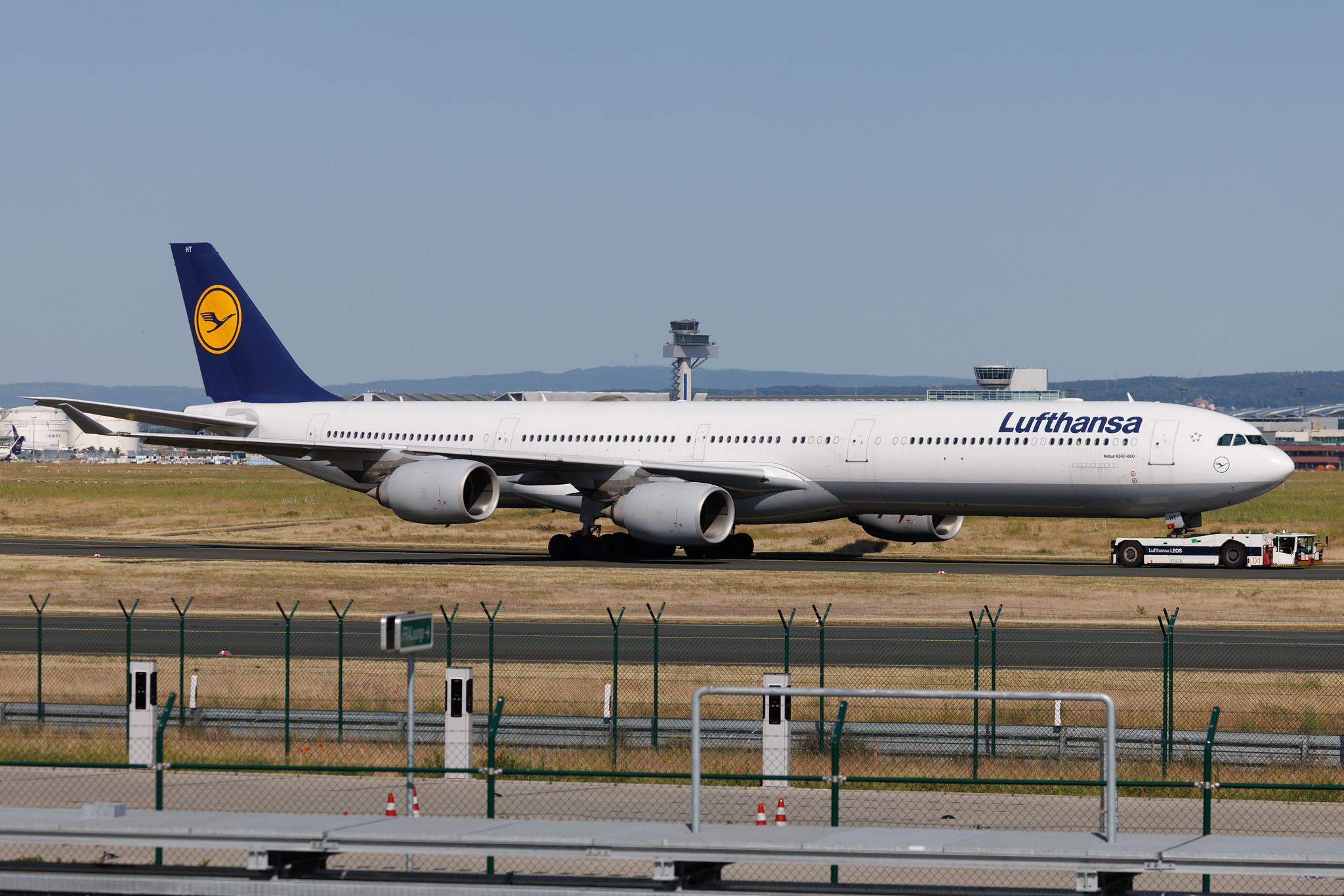 Frankfurt Airport: Lufthansa (LH / DLH) | Airbus A340-642 A346 | D-AIHY | MSN 0987