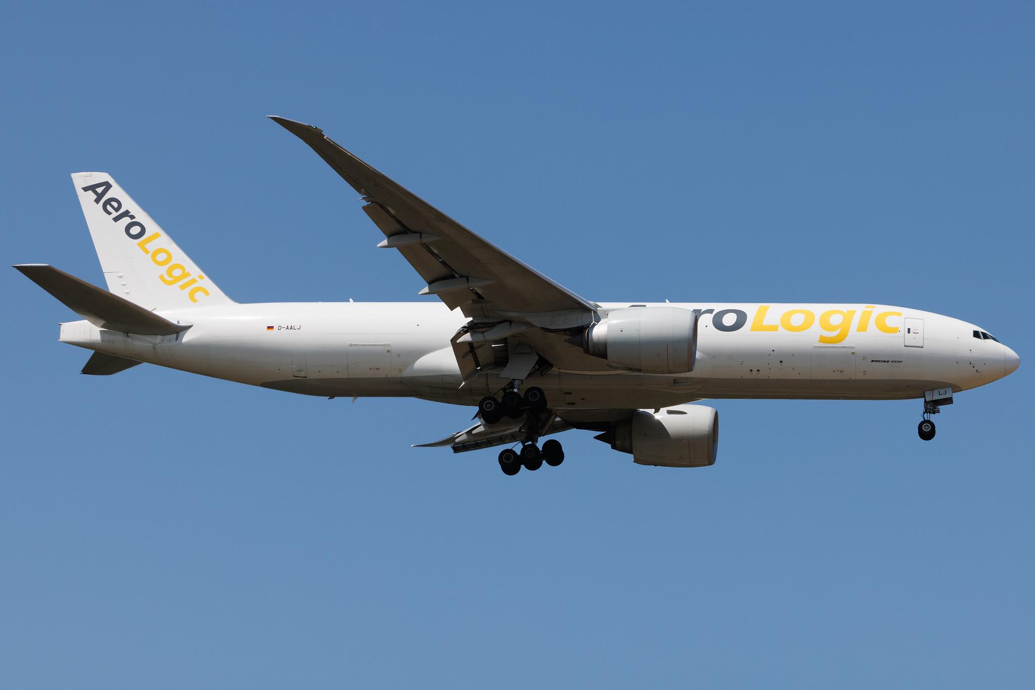 Frankfurt Airport: AeroLogic (3S / BOX) | Boeing 777-F6N B77L | D-AALJ | MSN 37710