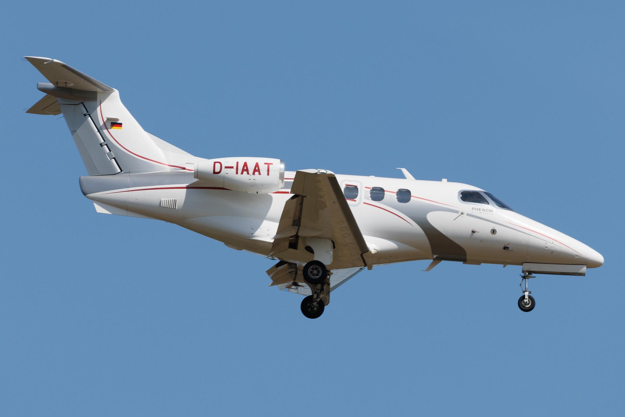 Frankfurt Airport: Arcus Air (/ AZE) | Embraer Phenom 100 E50P | D-IAAT | MSN 50000162