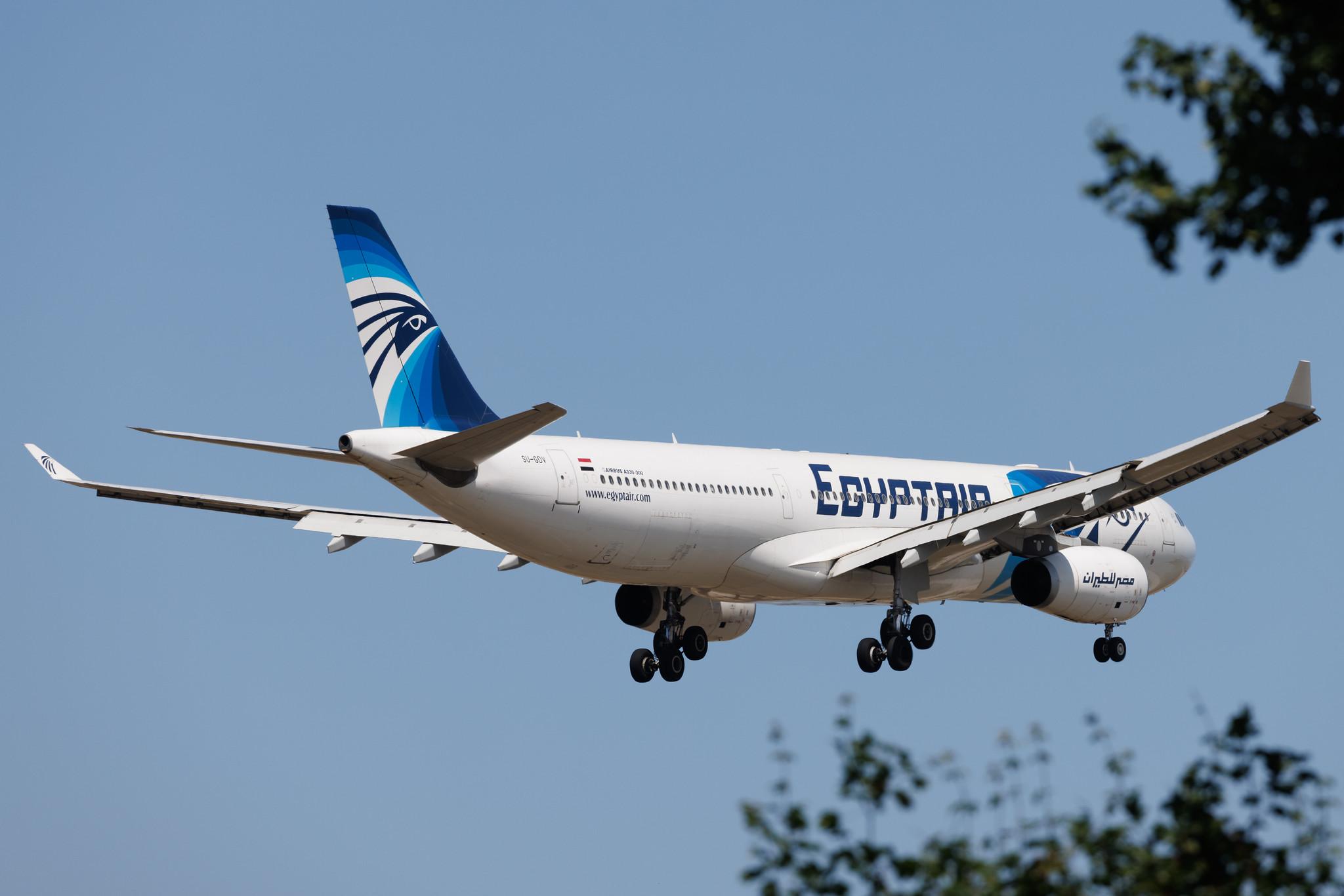 Frankfurt Airport: Egyptair (MS / MSR) | Airbus A330-343 A333 | SU-GDV | MSN 1246