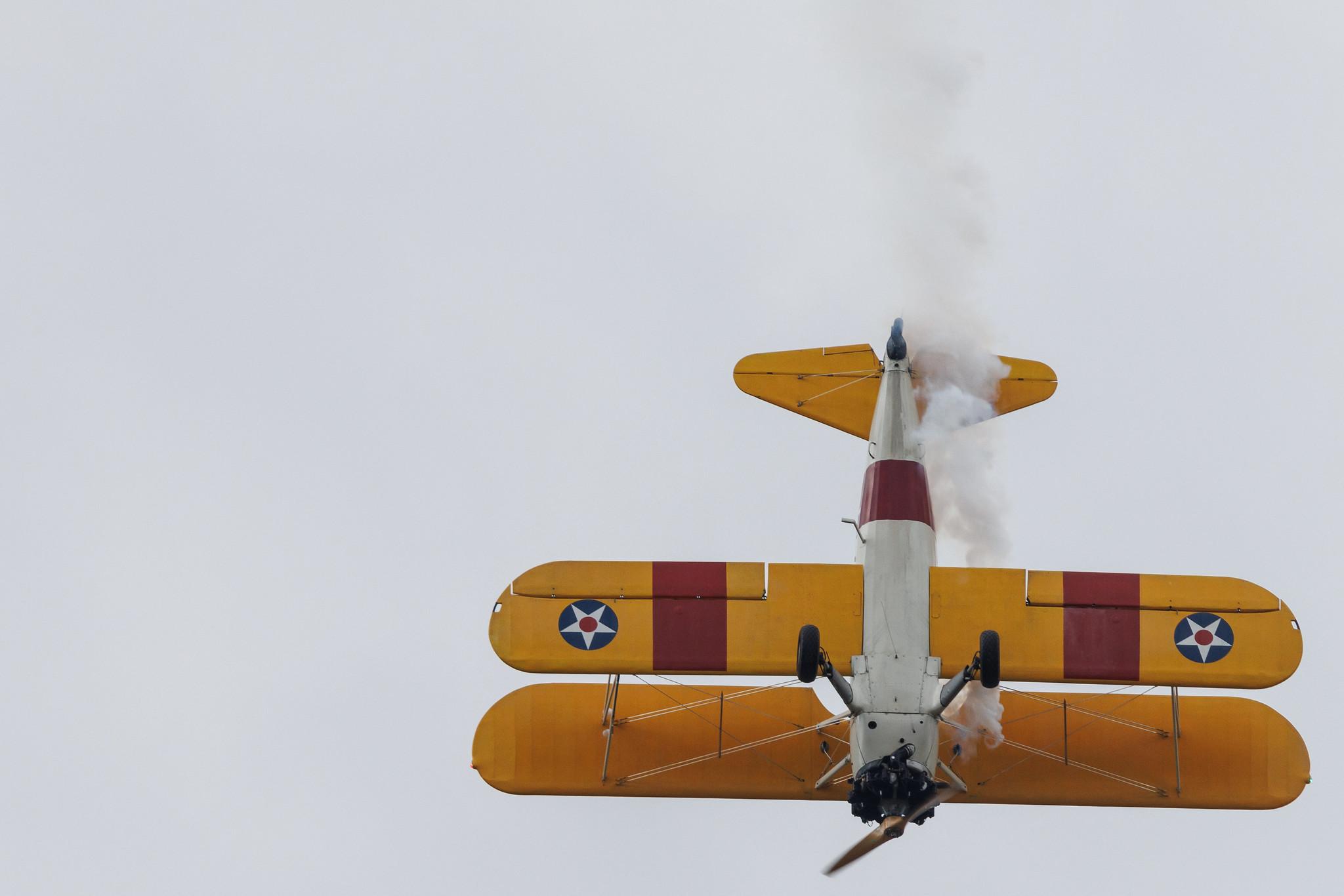 ANTIDOTUM Airshow Leszno: Private owner | Boeing-Stearman Model 75 ST75 | SP-YWW | MSN 75-1204
