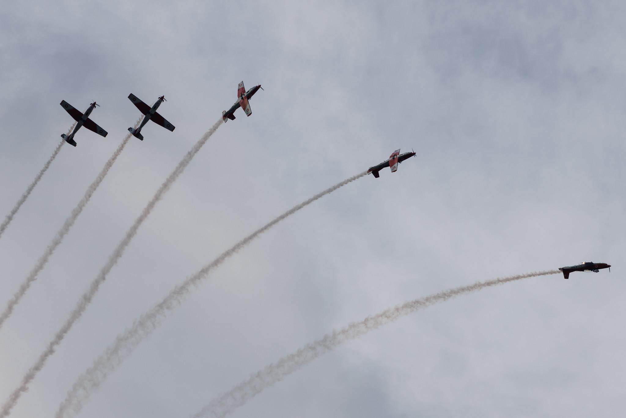 ANTIDOTUM Airshow Leszno: Swiss PC-7 TEAM