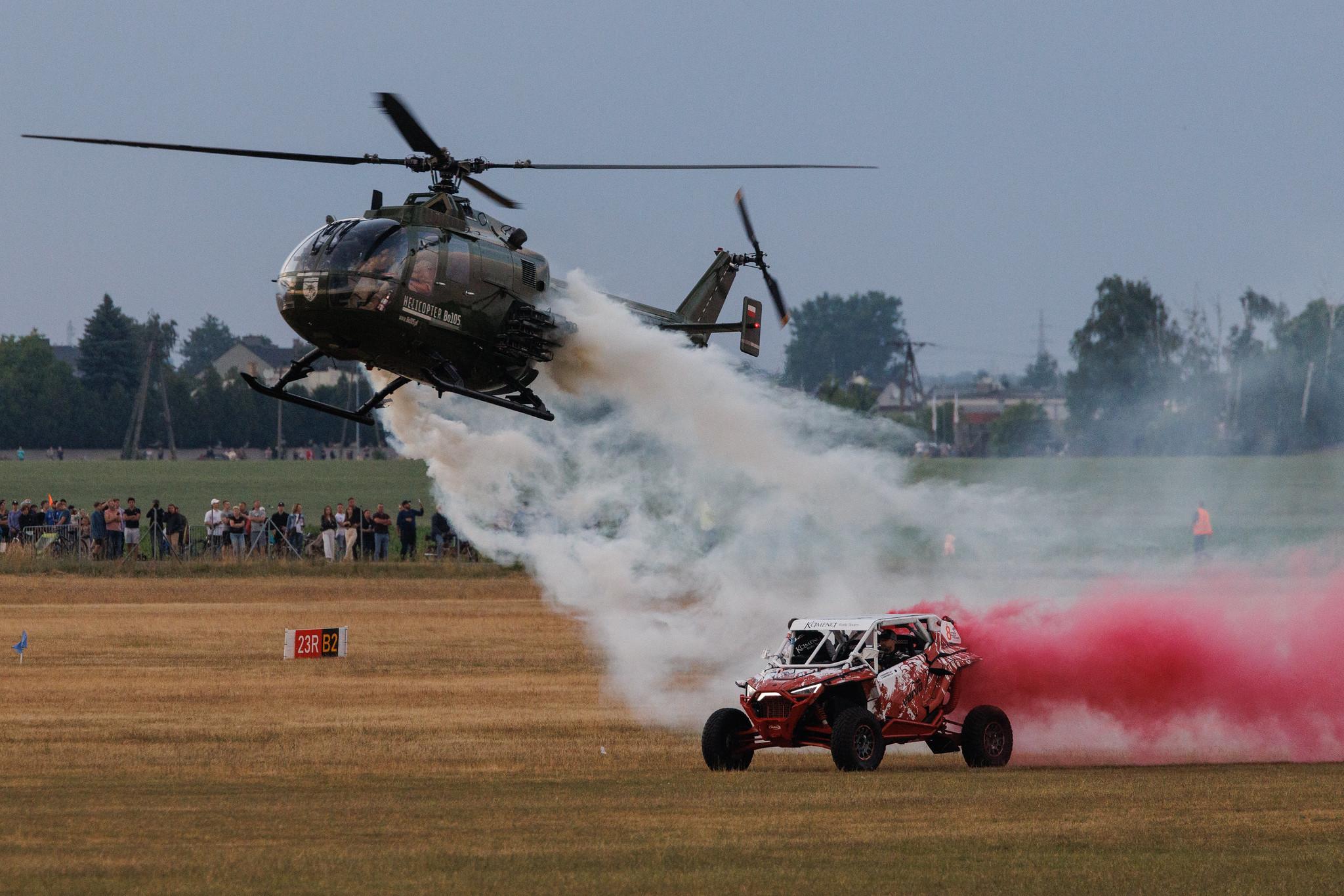 ANTIDOTUM Airshow Leszno: Private owner | MBB Bo105P1 B105 | SP-YBO | MSN 6019