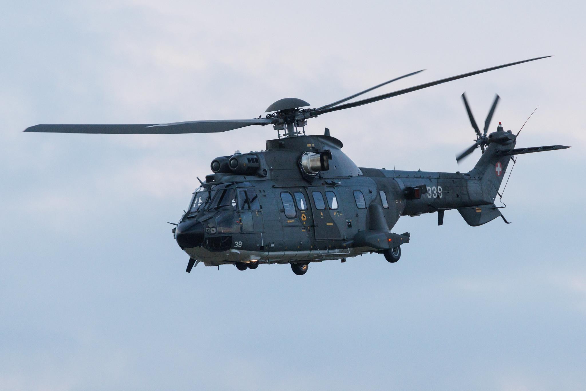 ANTIDOTUM Airshow Leszno: Swiss Air Force (/ SUI) | Eurocopter AS 532 Cougar AS32 | T-339 | MSN 2551