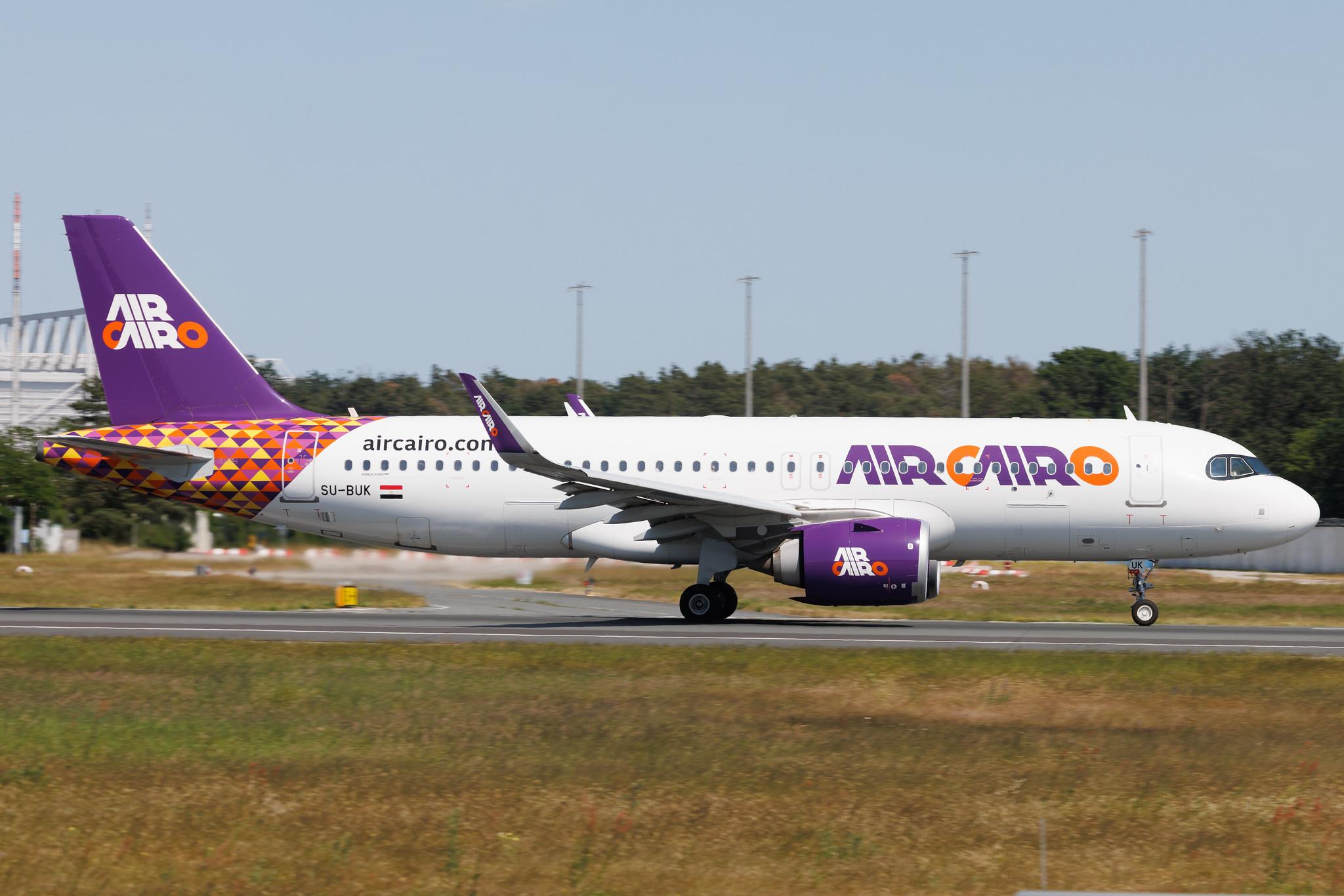 Frankfurt Airport: Air Cairo (SM / MSC) | Airbus A320-251N A20N | SU-BUK | MSN 10152