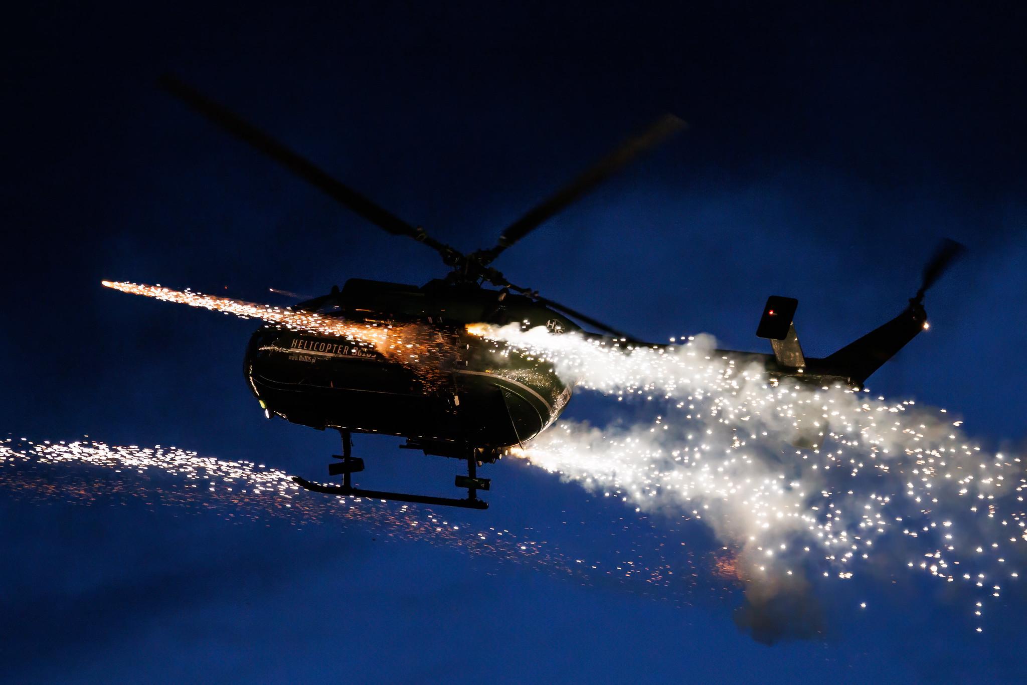 ANTIDOTUM Airshow Leszno: Private owner | MBB Bo105P1 B105 | SP-YBO | MSN 6019