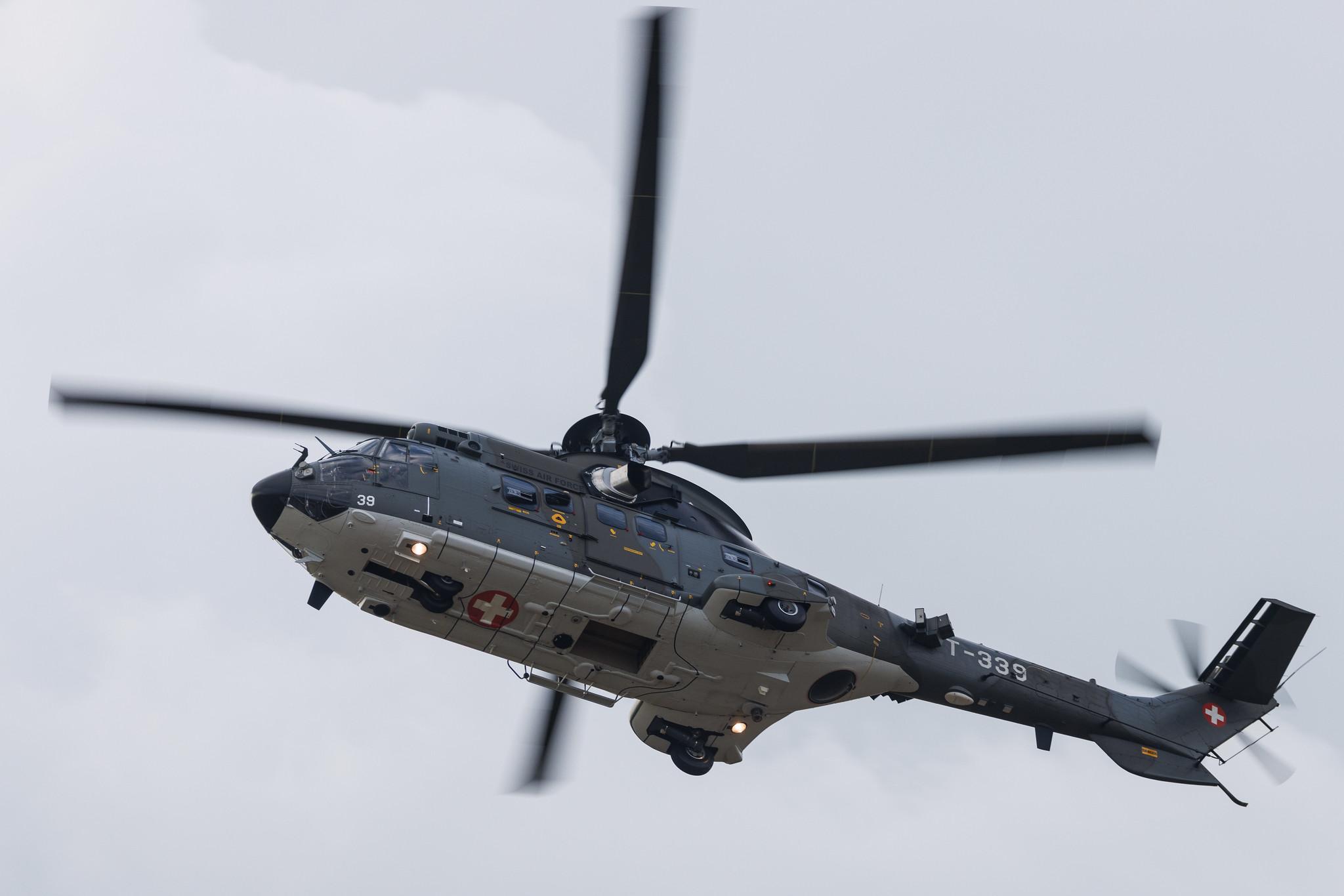 ANTIDOTUM Airshow Leszno: Swiss Air Force (/ SUI) | Eurocopter AS 532 Cougar AS32 | T-339 | MSN 2551