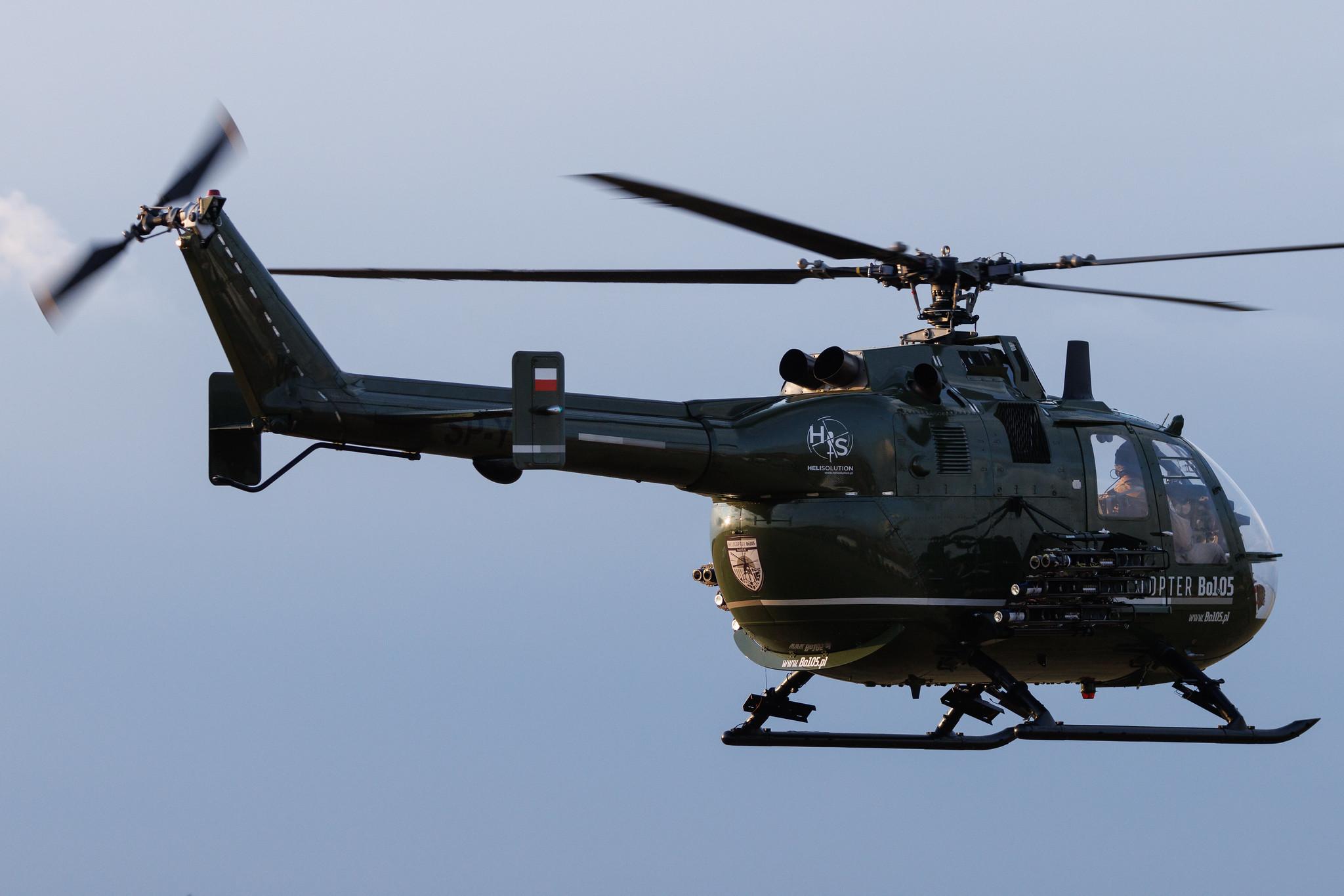 ANTIDOTUM Airshow Leszno: Private owner | MBB Bo105P1 B105 | SP-YBO | MSN 6019