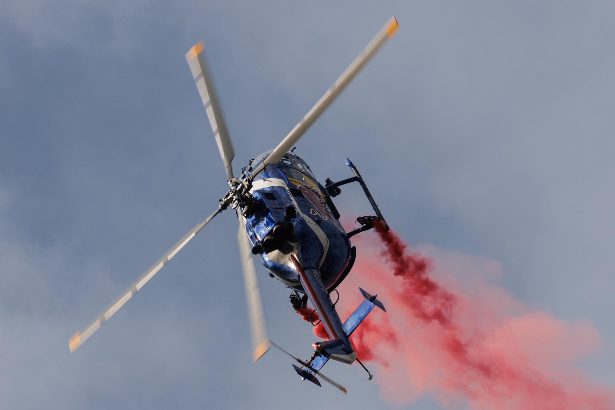 ANTIDOTUM Airshow Leszno: The Flying Bulls | MBB Bo 105C B105 | D-HSDM | MSN S-126
