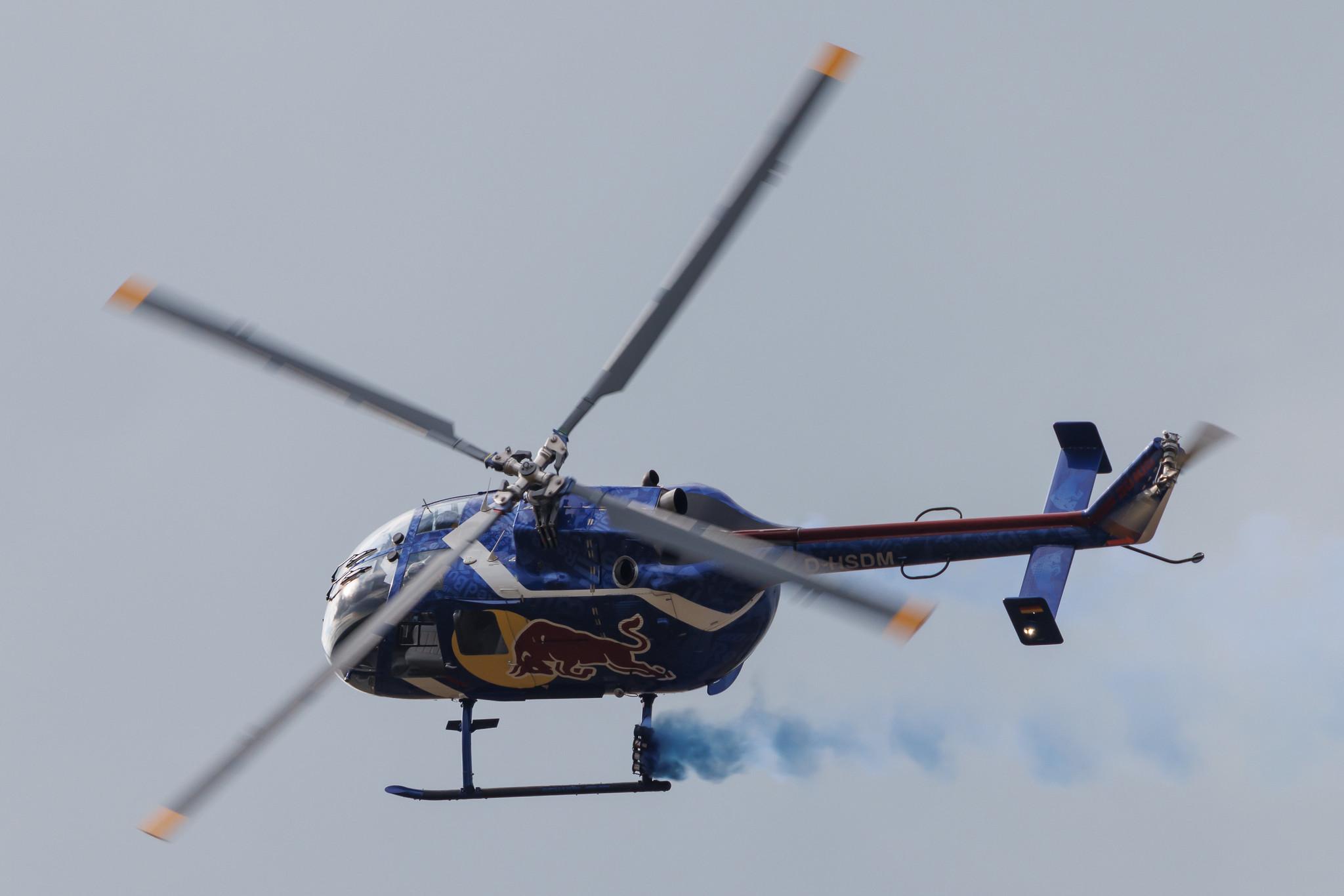 ANTIDOTUM Airshow Leszno: The Flying Bulls | MBB Bo 105C B105 | D-HSDM | MSN S-126