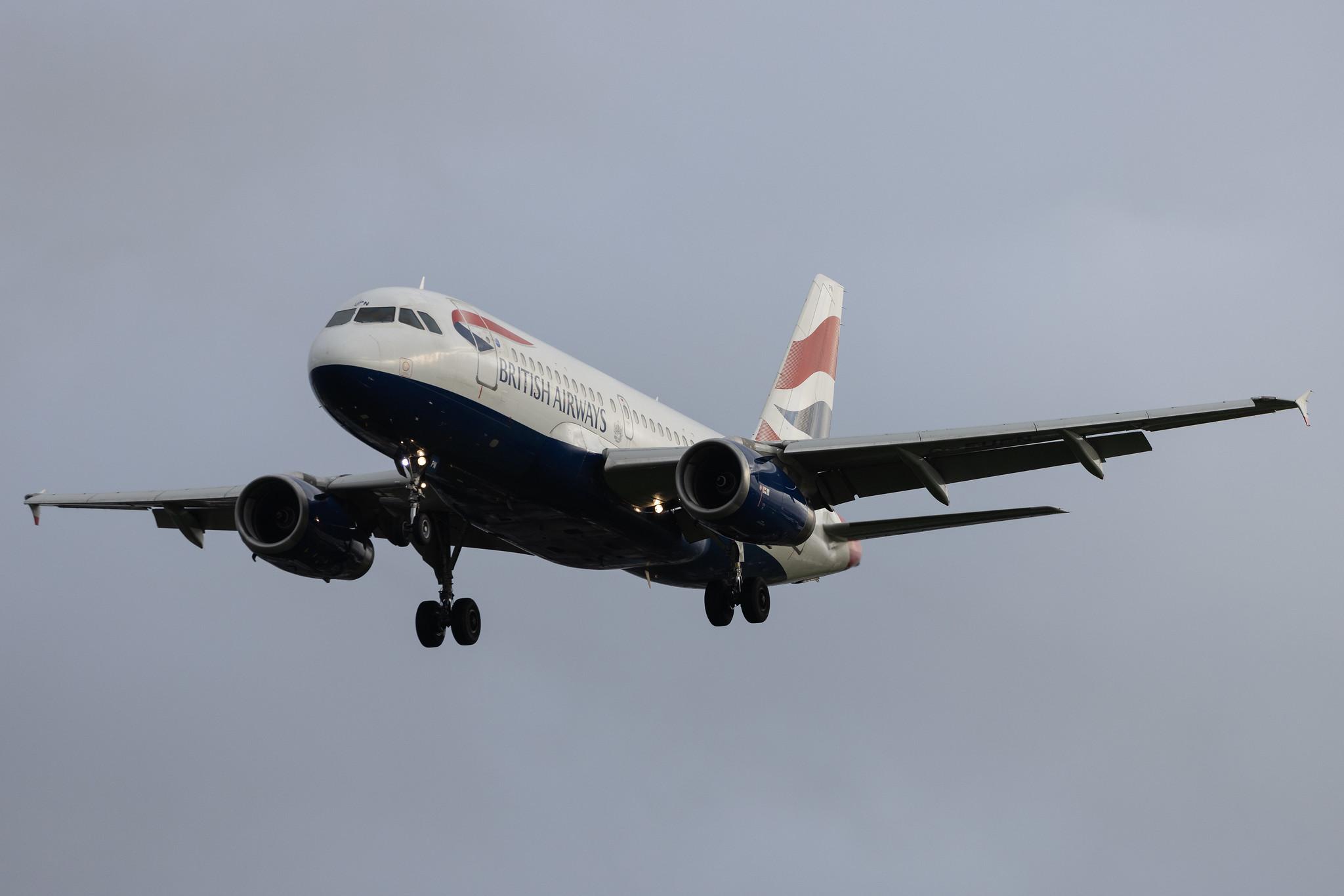 London Heathrow: British Airways (BA / BAW) | Airbus A319-131 A319 | G-EUPN | MSN 1261