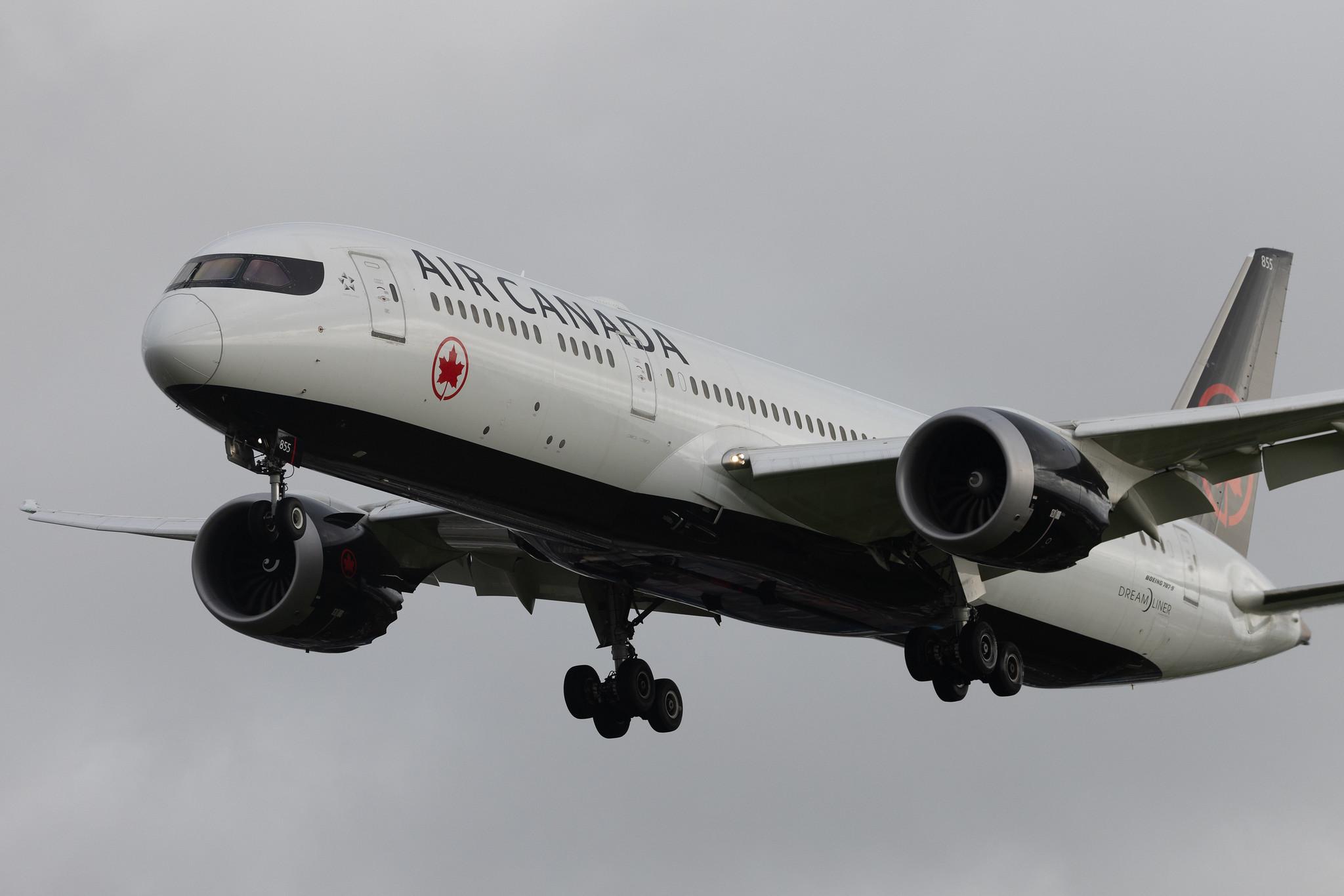 London Heathrow: Air Canada (AC / ACA) | Boeing 787-9 Dreamliner B789 | C-FVLX | MSN 38356