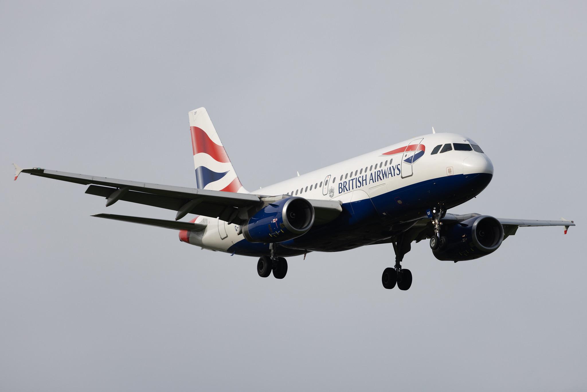 London Heathrow: British Airways (BA / BAW) | Airbus A319-131 A319 | G-EUOF | MSN 1590