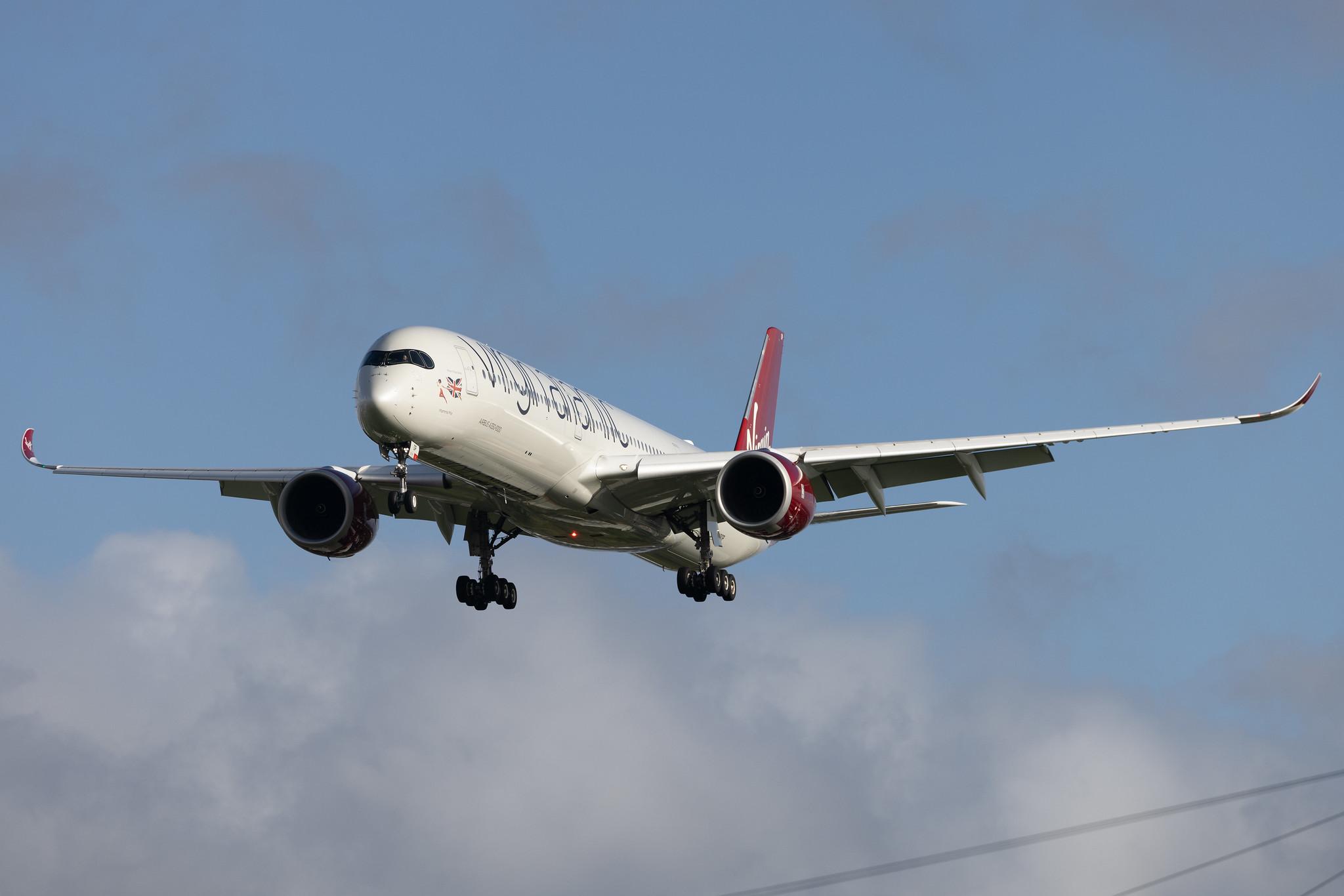 London Heathrow: Virgin Atlantic (VS / VIR) | Airbus A350-1041 A35K | G-VPOP | MSN 298