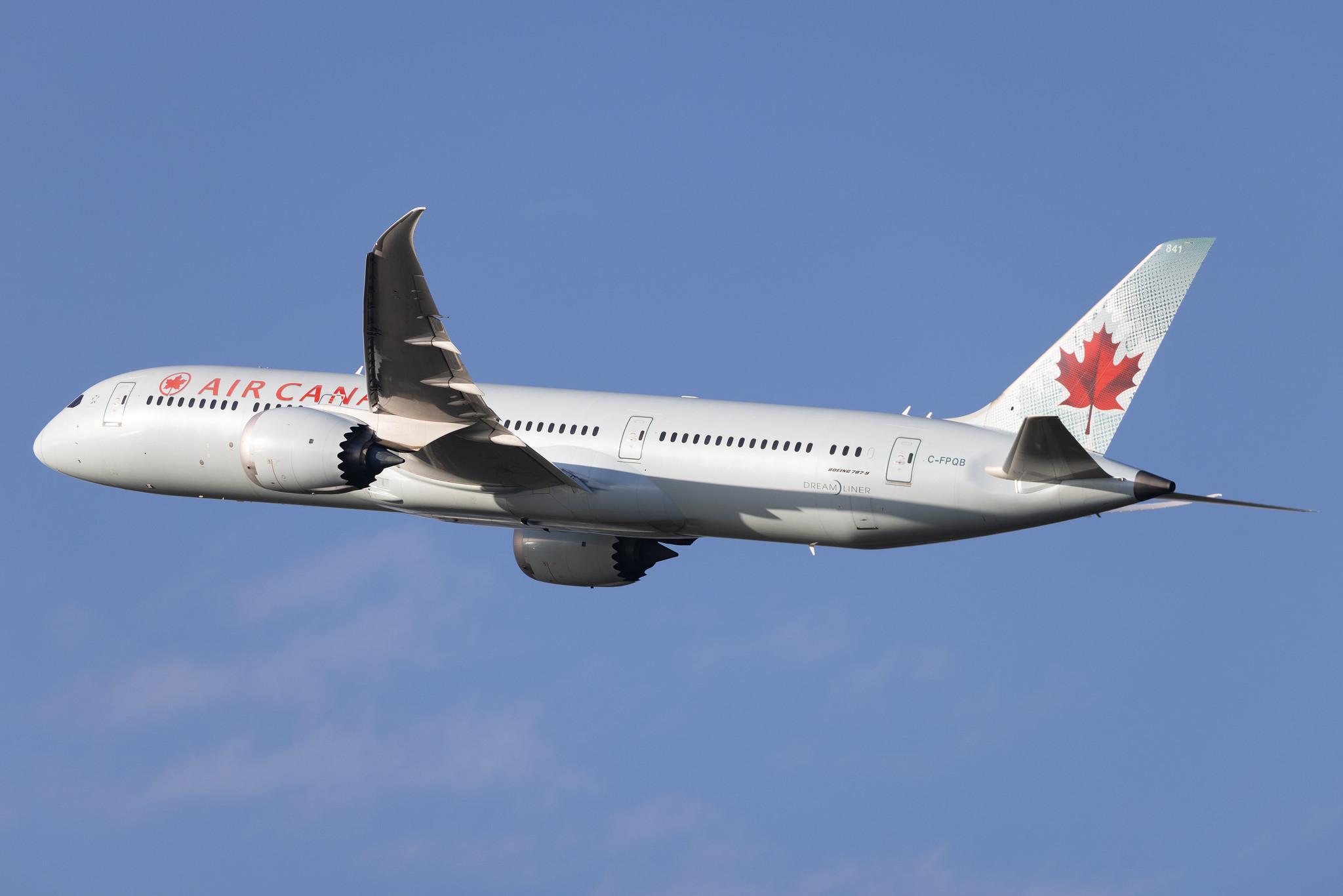 London Heathrow: Air Canada (AC / ACA) | Boeing 787-9 Dreamliner B789 | C-FPQB | MSN 35270