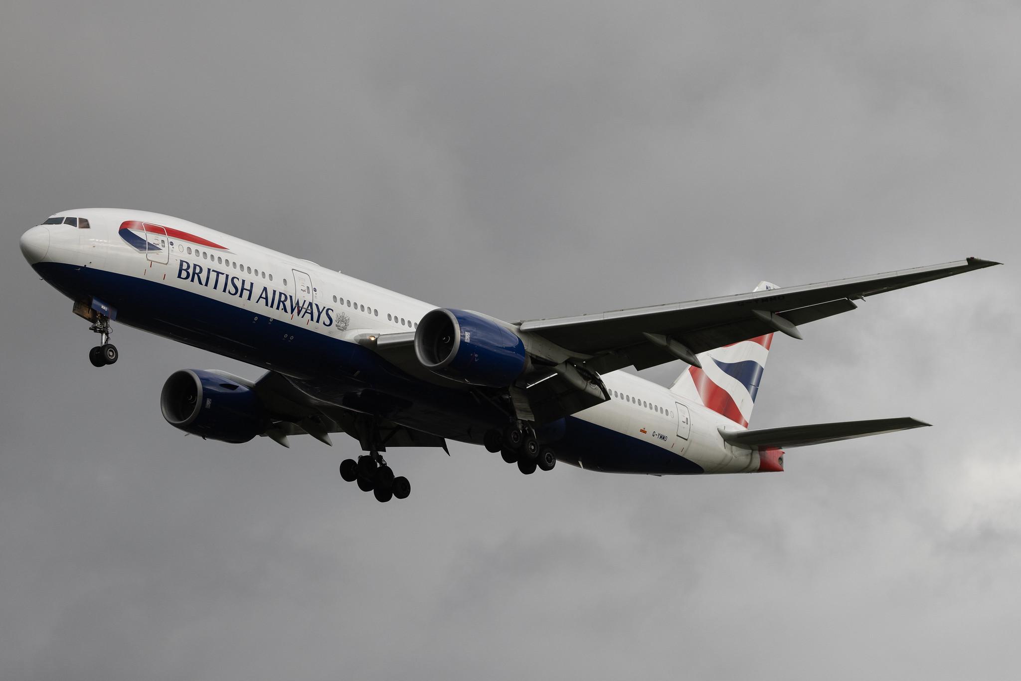 London Heathrow: British Airways (BA / BAW) | Boeing 777-236(ER) B772 | G-YMMO | MSN 30317