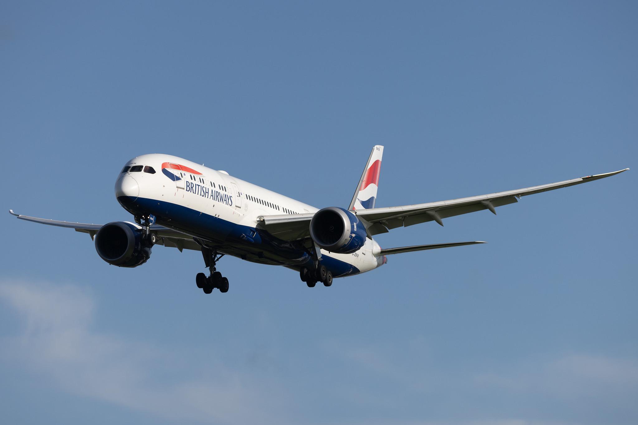 London Heathrow: British Airways (BA / BAW) | Boeing 787-9 Dreamliner B789 | G-ZBKM | MSN 38629