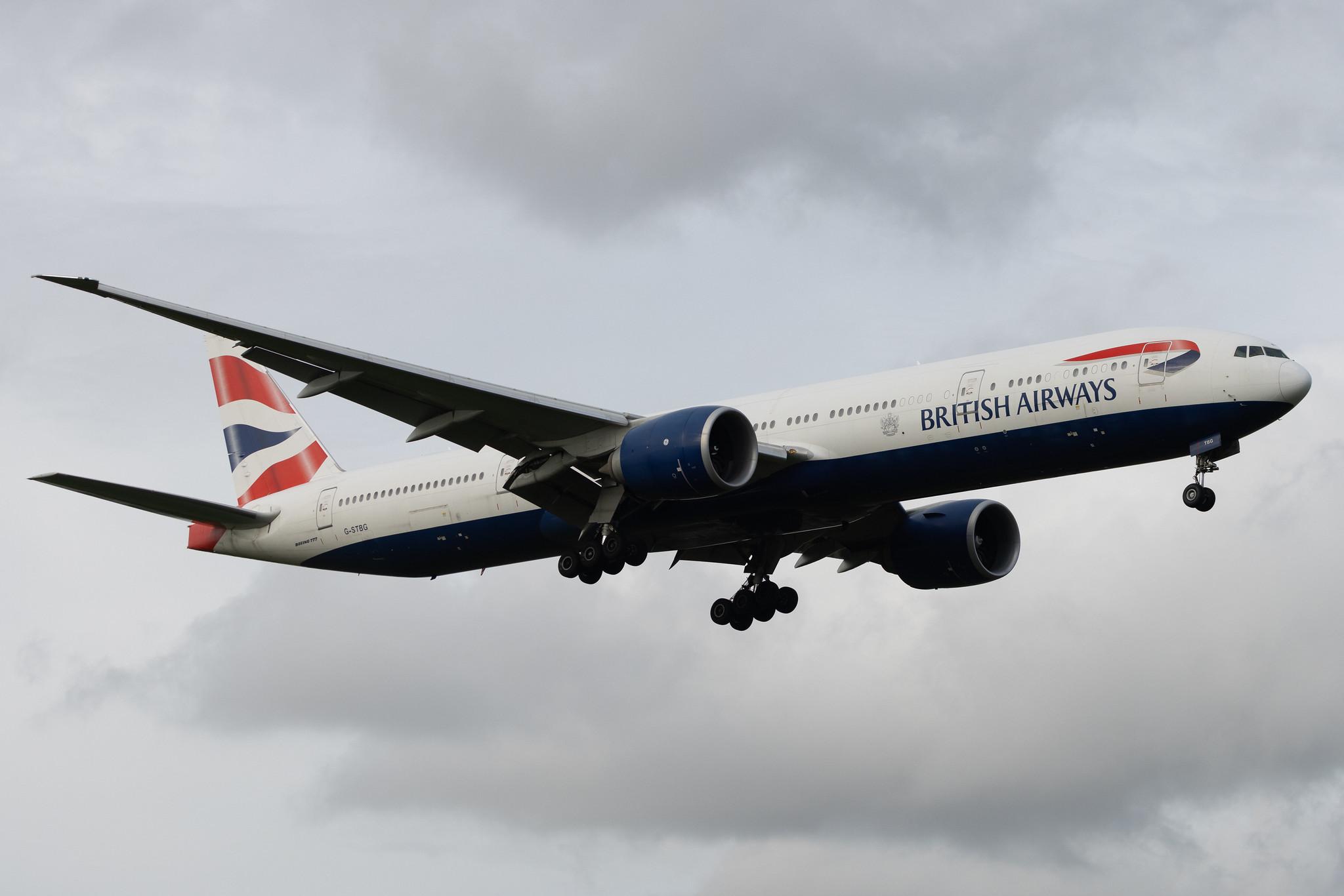 London Heathrow: British Airways (BA / BAW) | Boeing 777-336(ER) B77W | G-STBG | MSN 38430