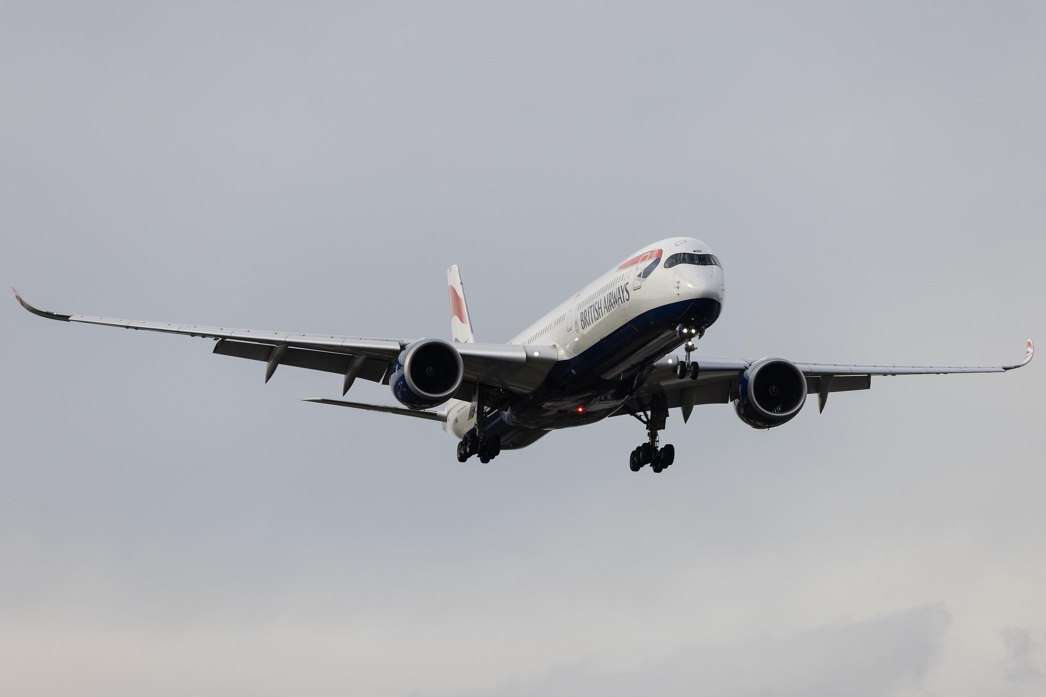 London Heathrow: British Airways (BA / BAW) | Airbus A350-1041 A35K | G-XWBF | MSN 402