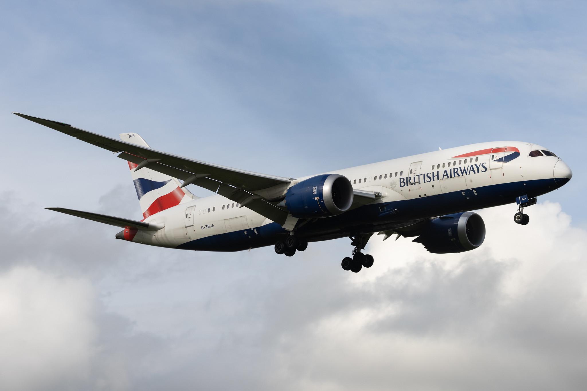 London Heathrow: British Airways (BA / BAW) | Boeing 787-8 Dreamliner B788 | G-ZBJA | MSN 38609
