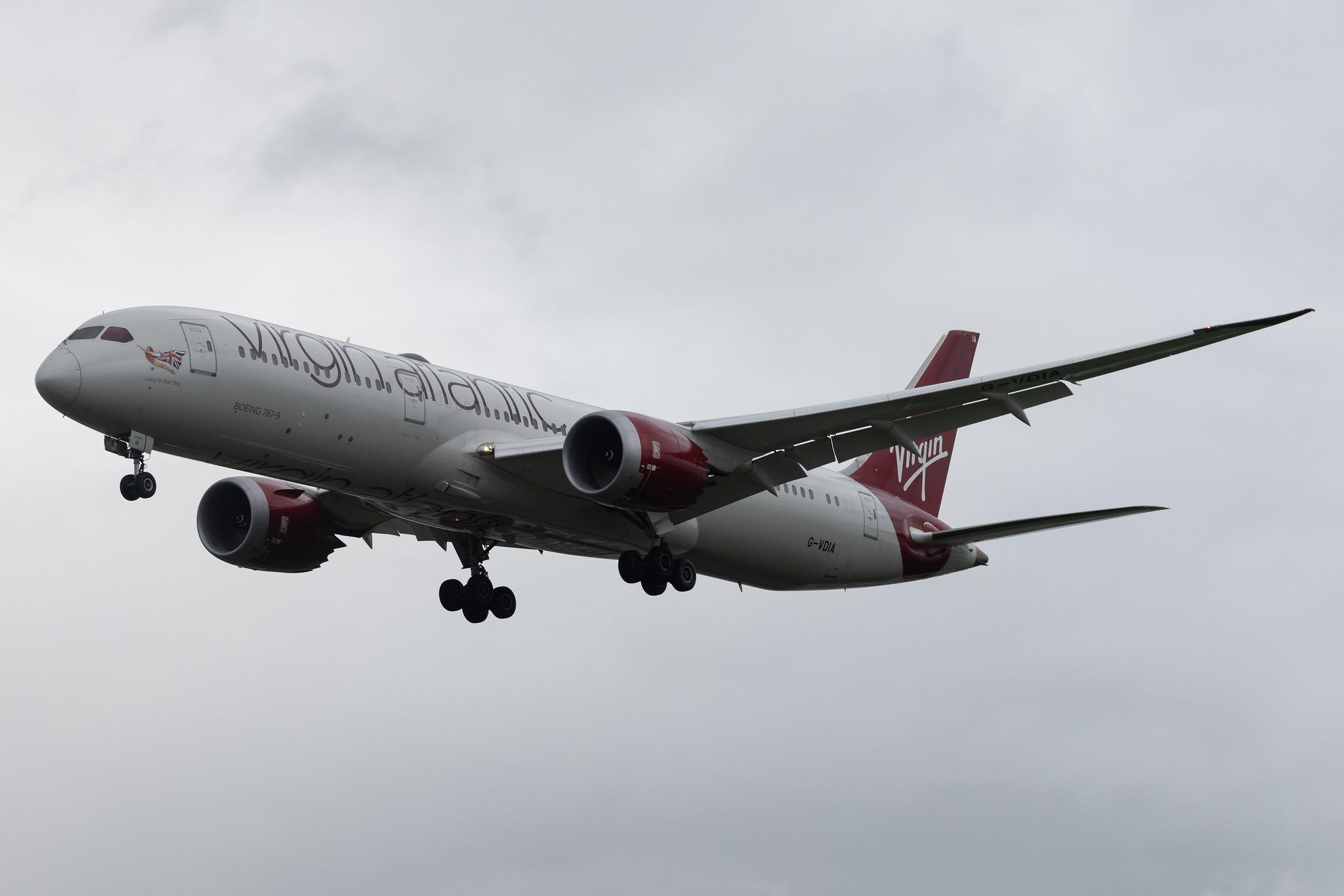 London Heathrow: Virgin Atlantic (VS / VIR) | Boeing 787-9 Dreamliner B789 | G-VDIA | MSN 37975