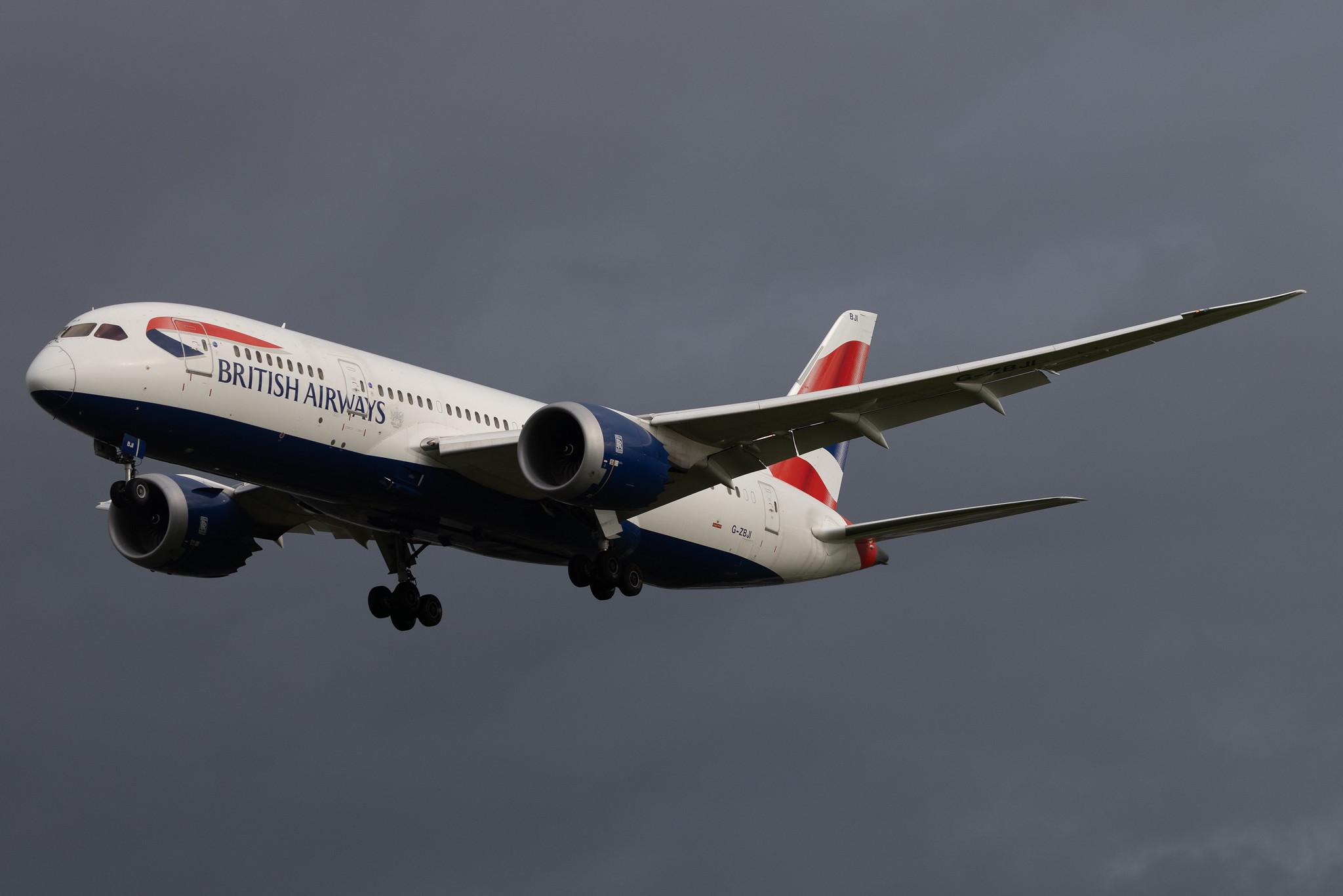 London Heathrow: British Airways (BA / BAW) | Boeing 787-8 Dreamliner B788 | G-ZBJI | MSN 60626
