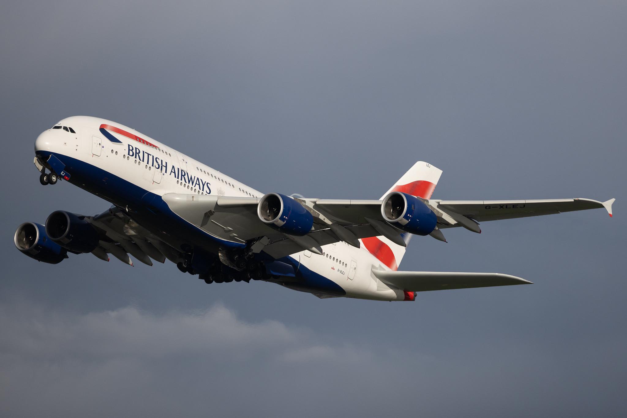 London Heathrow: British Airways (BA / BAW) | Airbus A380-841 A388 | G-XLEJ | MSN 192