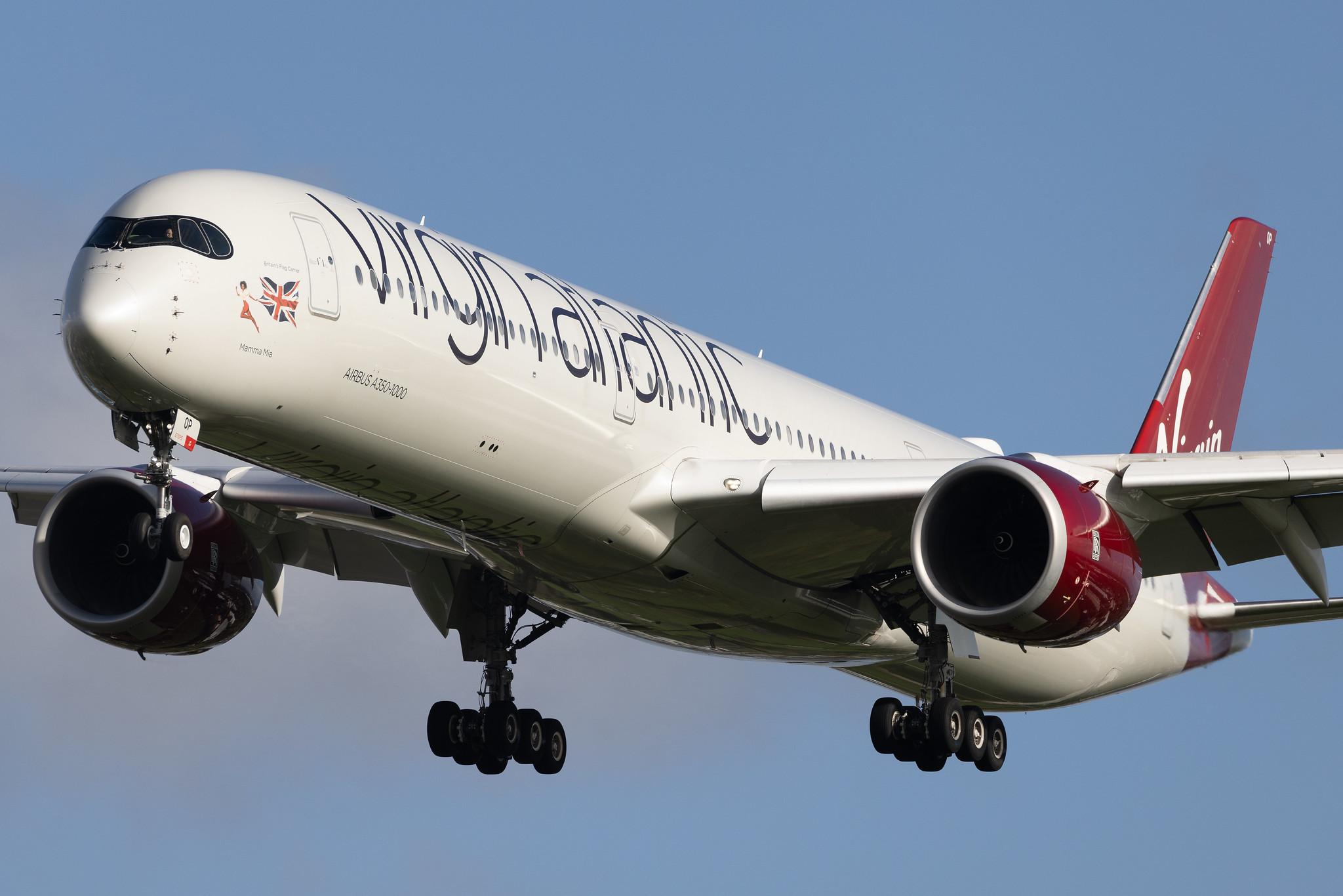 London Heathrow: Virgin Atlantic (VS / VIR) | Airbus A350-1041 A35K | G-VPOP | MSN 298