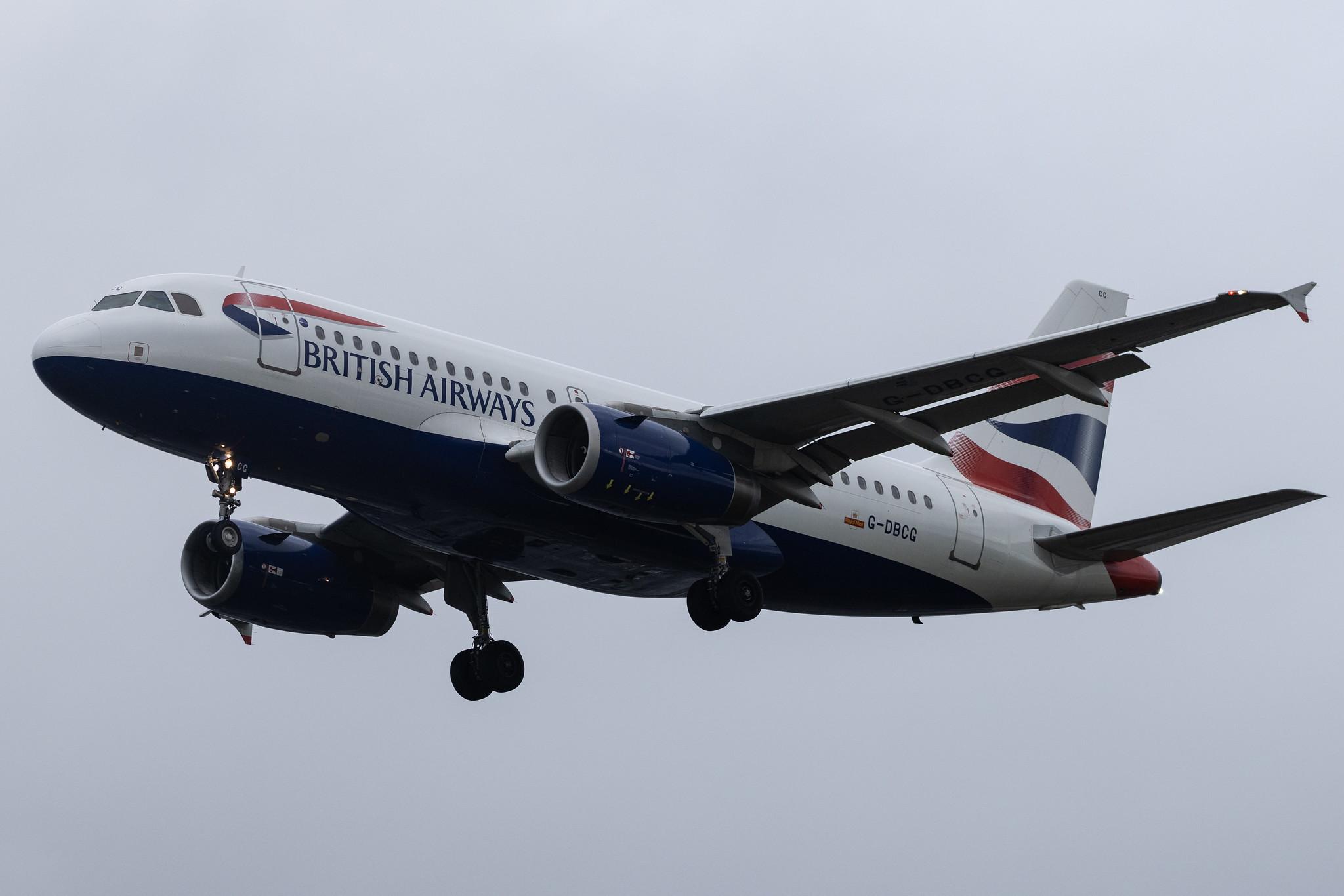 London Heathrow: British Airways (BA / BAW) | Airbus A319-131 A319 | G-DBCG | MSN 2694