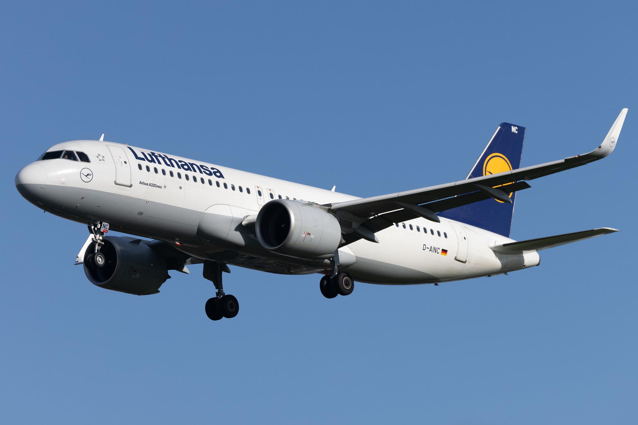 London Heathrow: Lufthansa (LH / DLH) | Airbus A320-271N A20N | D-AINC | MSN 6920