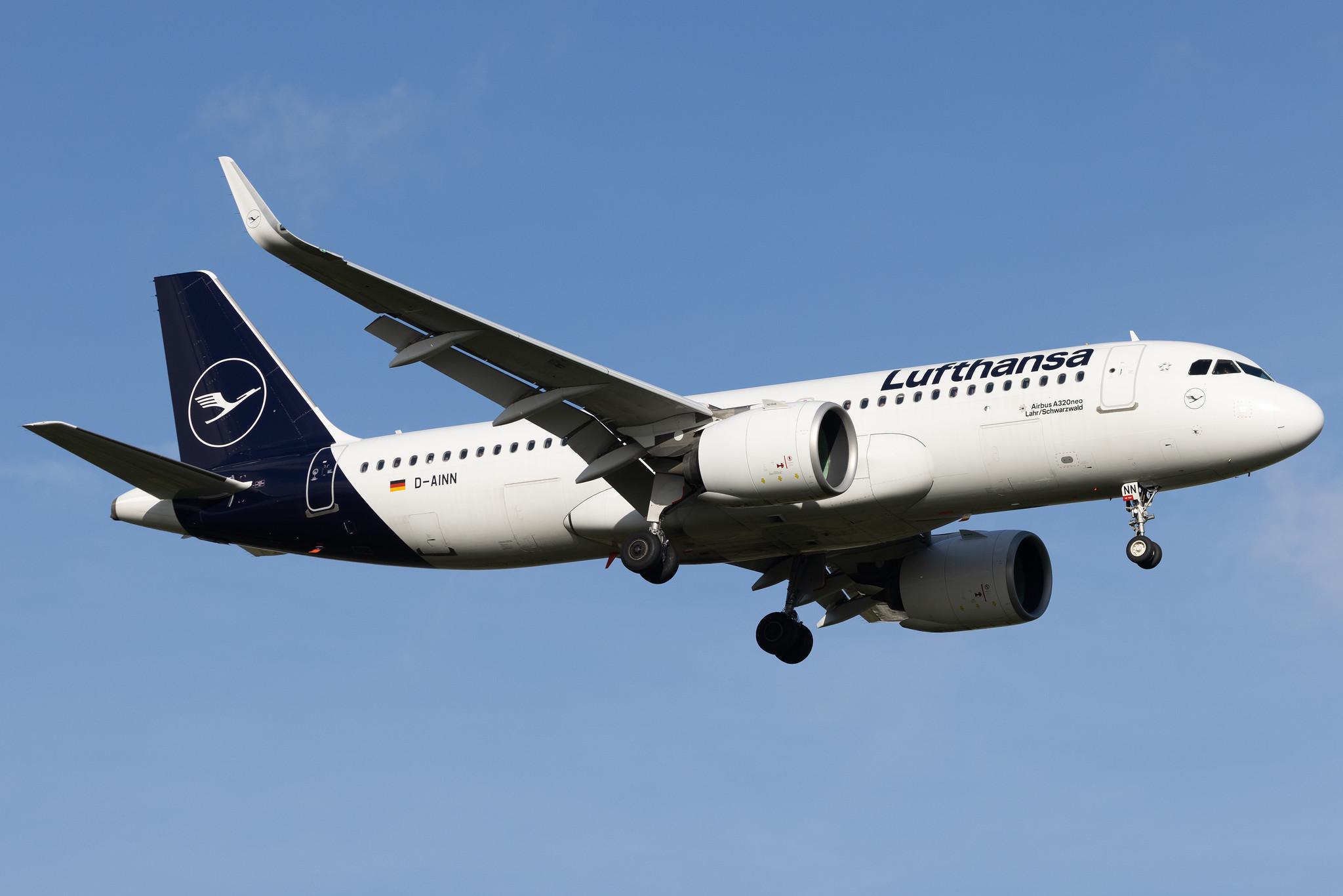 London Heathrow: Lufthansa (LH / DLH) | Airbus A320-271N A20N | D-AINN | MSN 8816