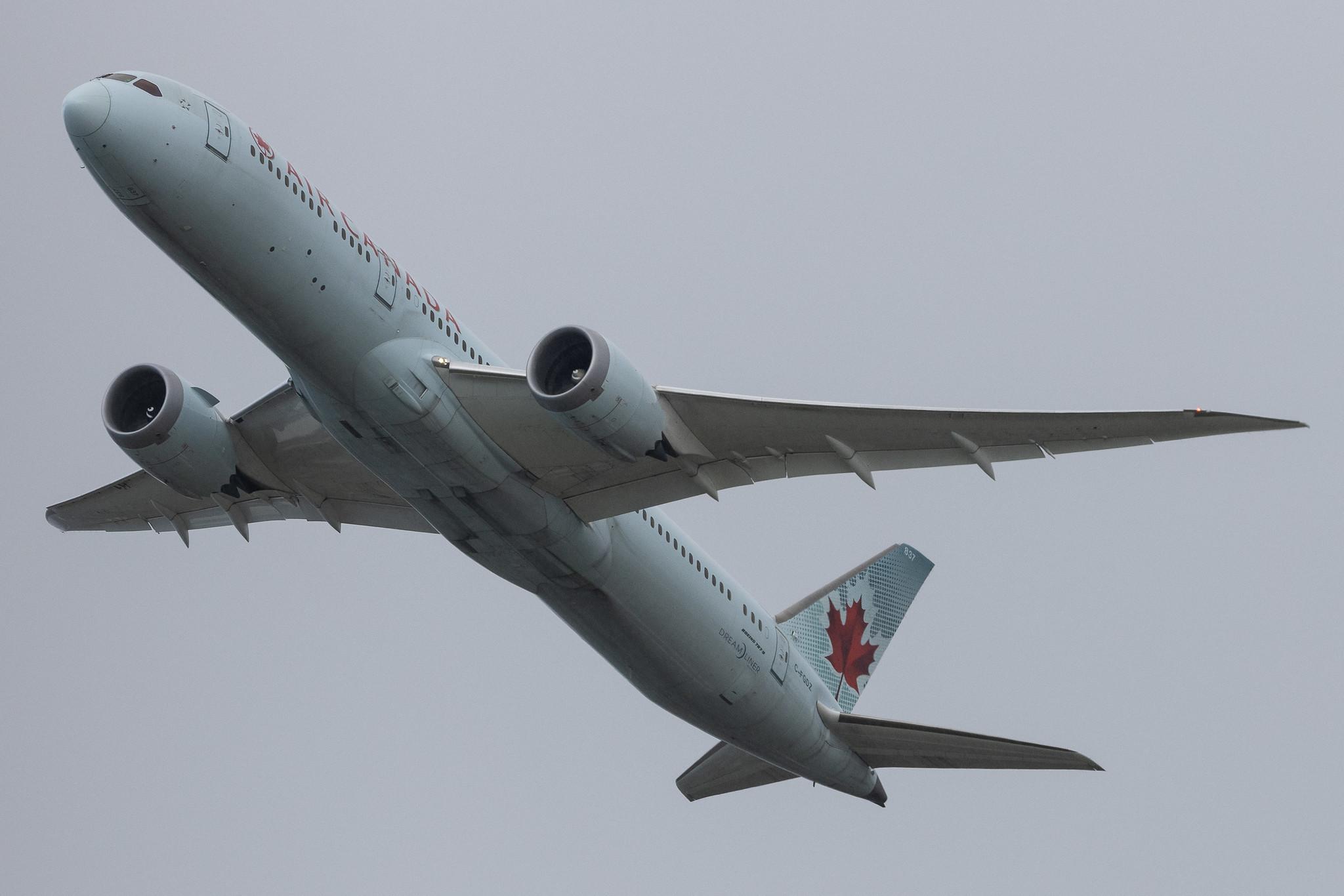 London Heathrow: Air Canada (AC / ACA) | Boeing 787-9 Dreamliner B789 | C-FGDZ | MSN 37173