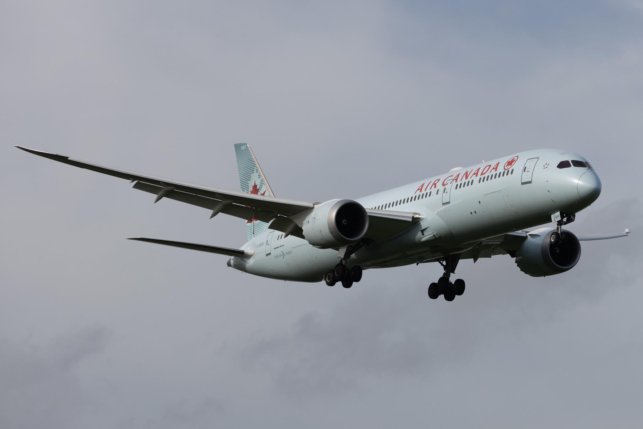 London Heathrow: Air Canada (AC / ACA) | Boeing 787-9 Dreamliner B789 | C-FKSV | MSN 37170