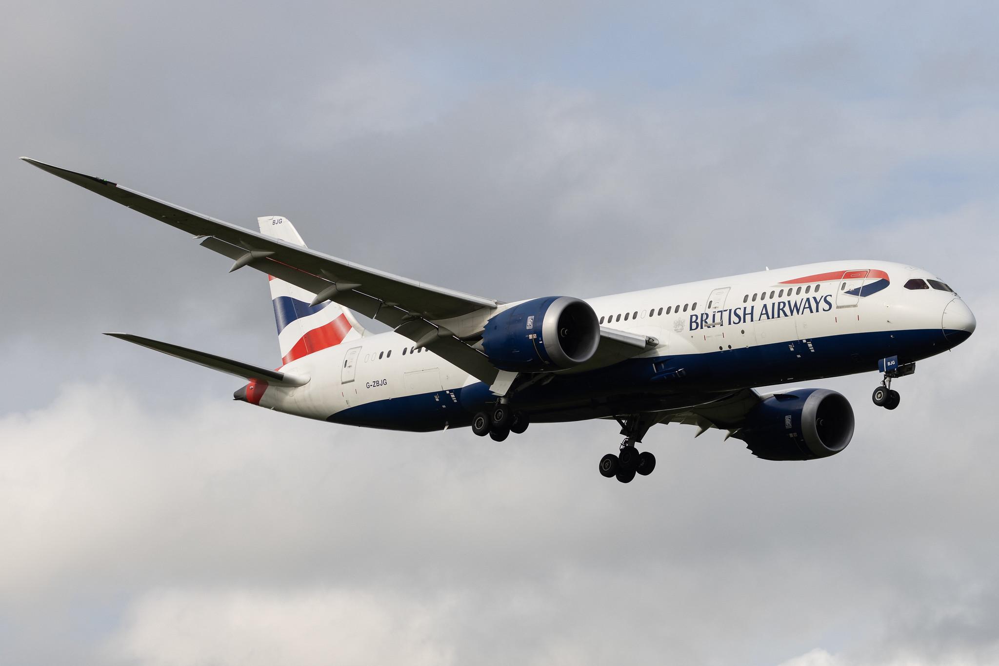 London Heathrow: British Airways (BA / BAW) | Boeing 787-8 Dreamliner B788 | G-ZBJG | MSN 38614