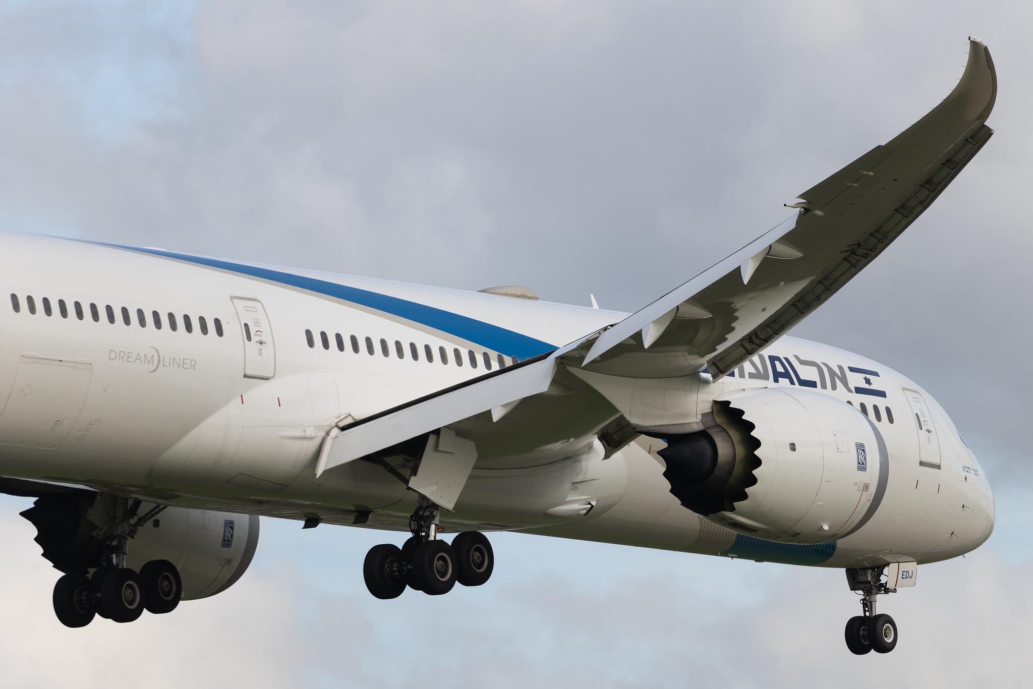 London Heathrow: El Al Israel Airlines (LY / ELY) | Operator: El Al | Boeing 787-9 Dreamliner B789 | 4X-EDJ | MSN 65086