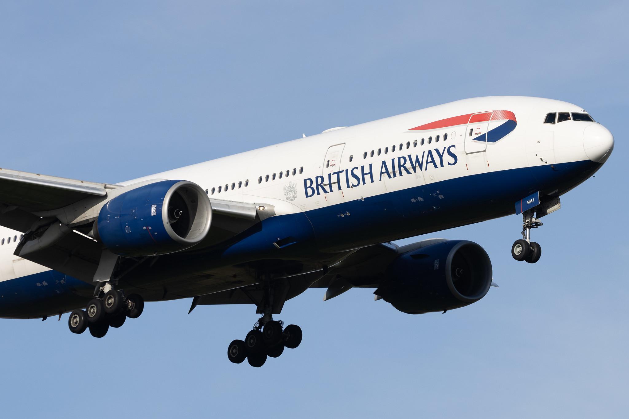 London Heathrow: British Airways (BA / BAW) | Boeing 777-236(ER) B772 | G-YMMJ | MSN 30311